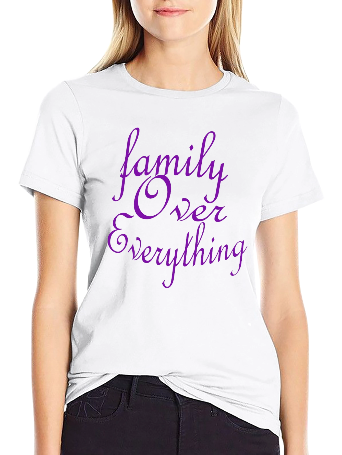 Family Over Everything Graphic T-Shirt