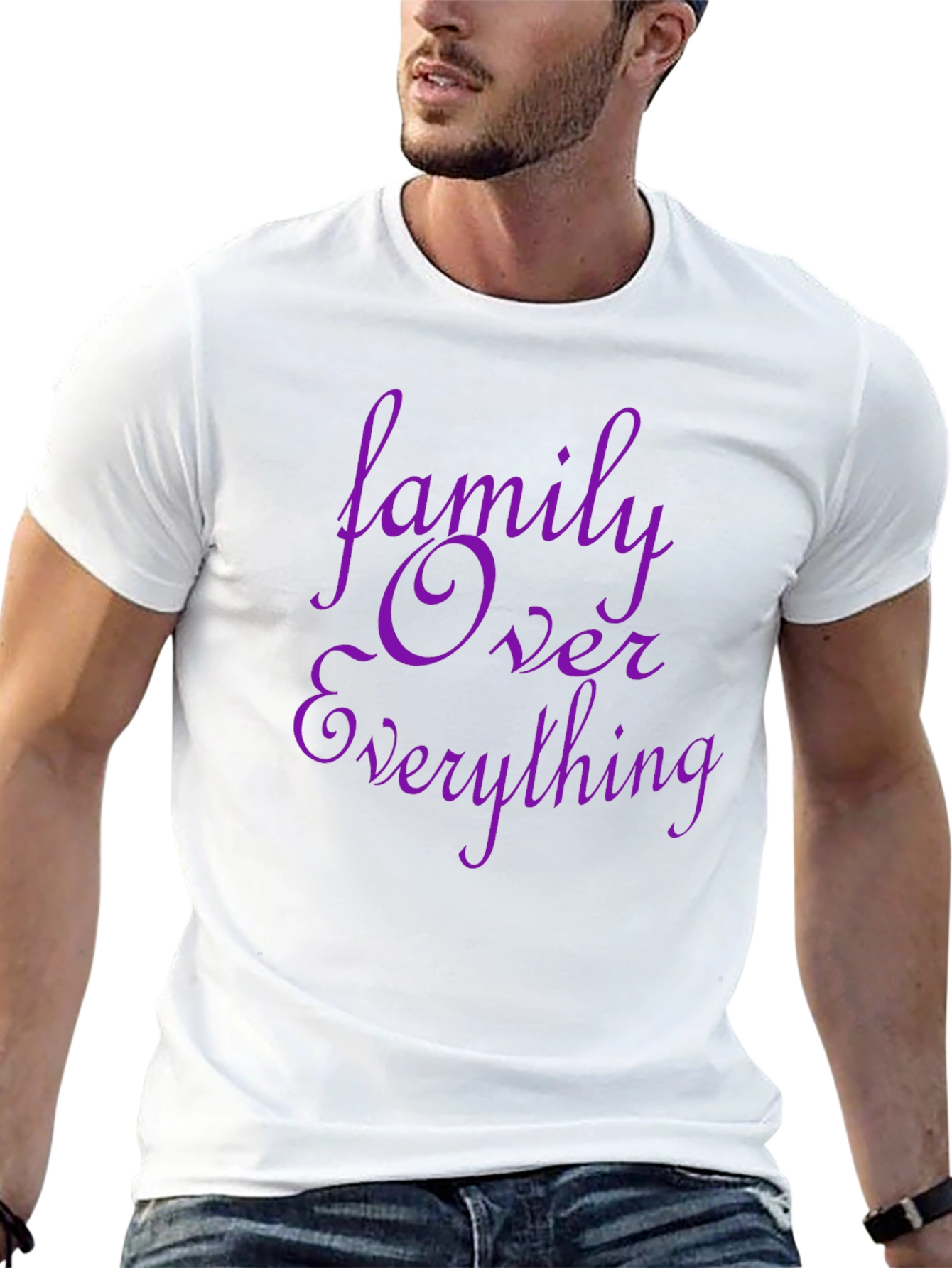 Family Over Everything Graphic T-Shirt
