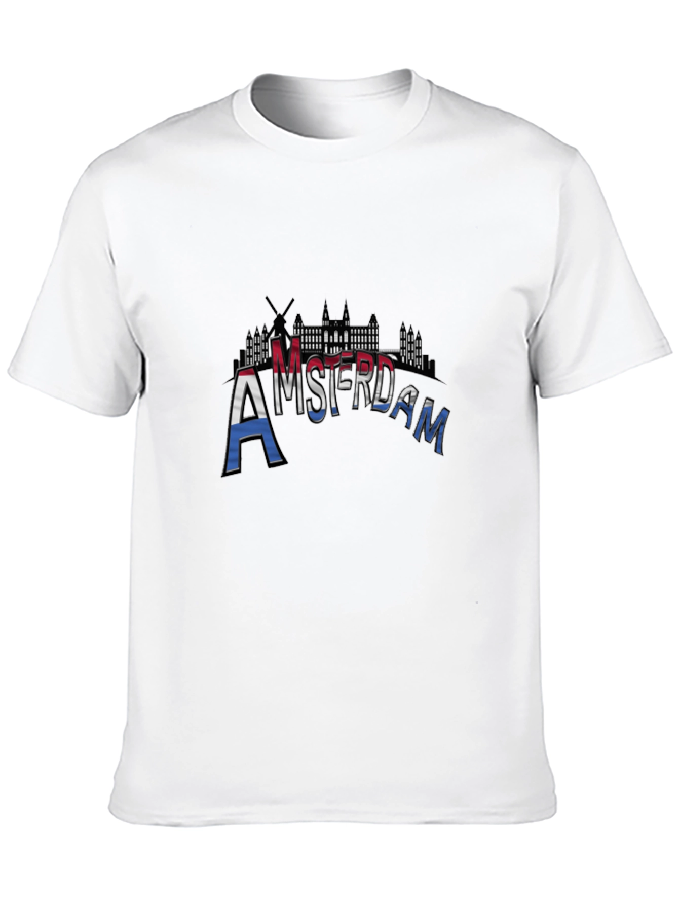 Amsterdam T-Shirt - Cityscape Design