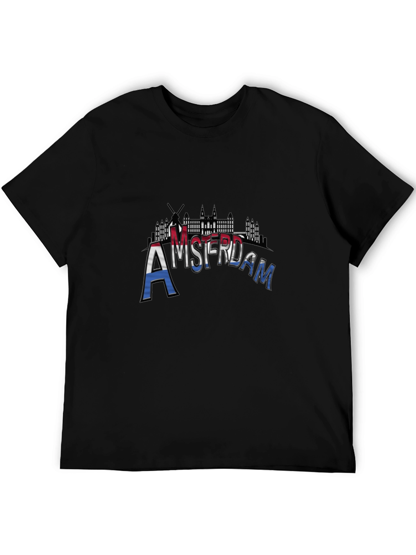 Amsterdam T-Shirt - Cityscape Design