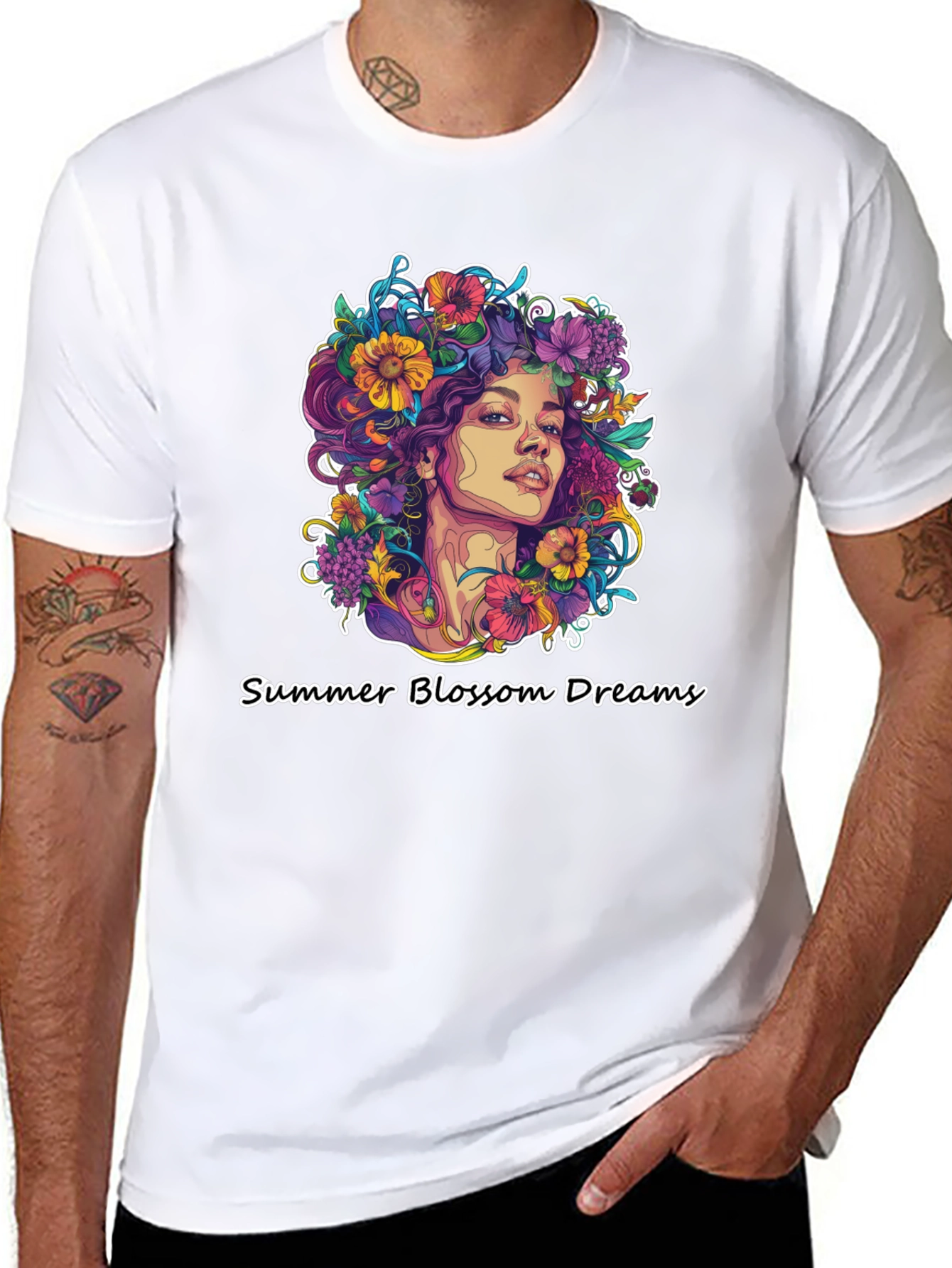 Summer Blossom Dreams Graphic Tee