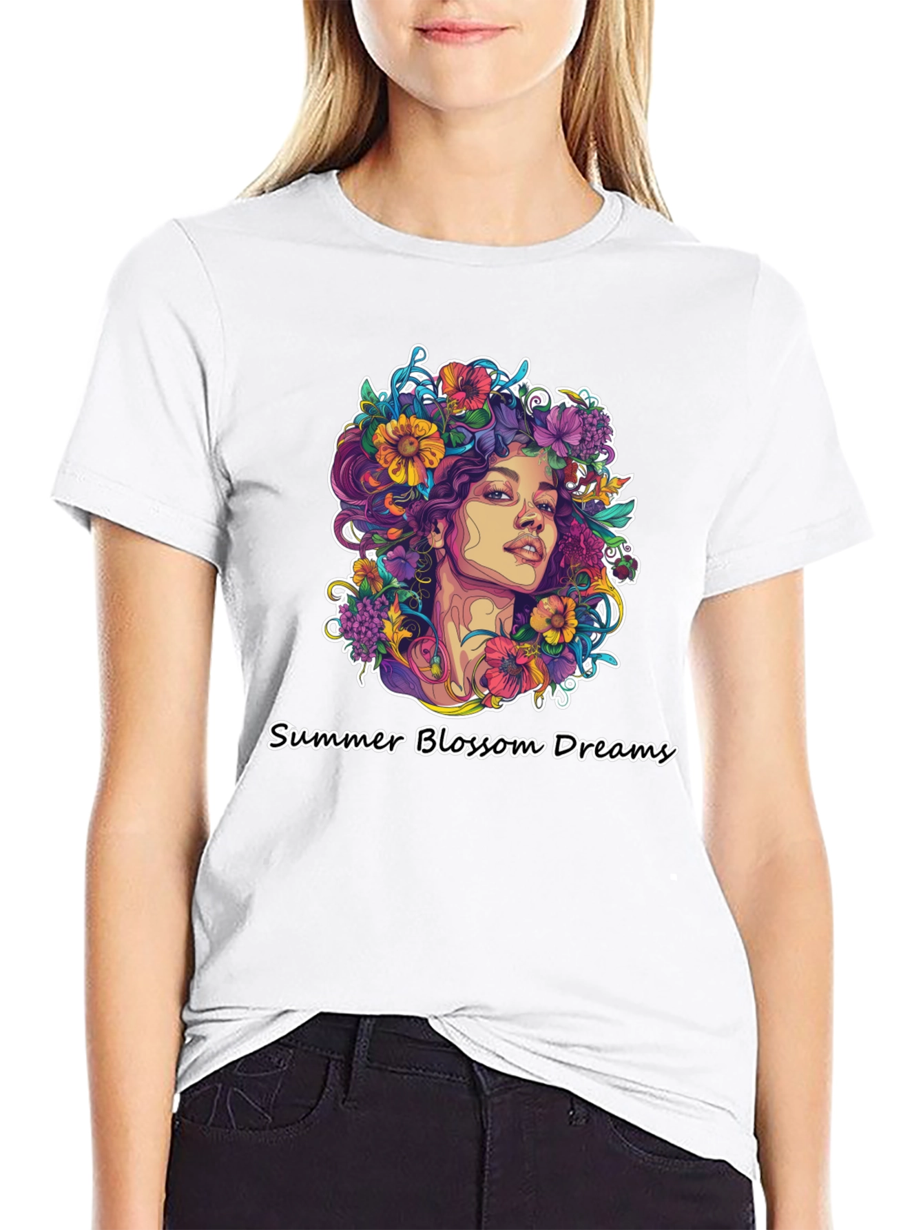 Summer Blossom Dreams Graphic Tee