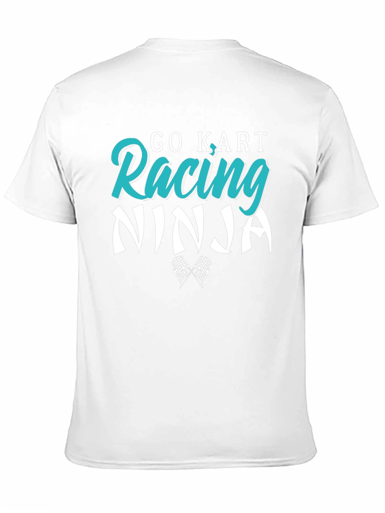 Go Kart Racing Ninja T-Shirt - Black