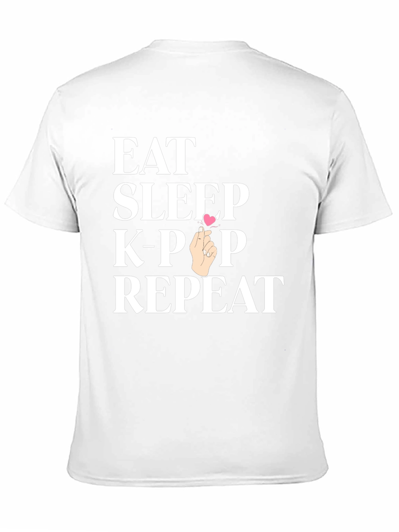 Eat Sleep K-Pop Repeat T-Shirt