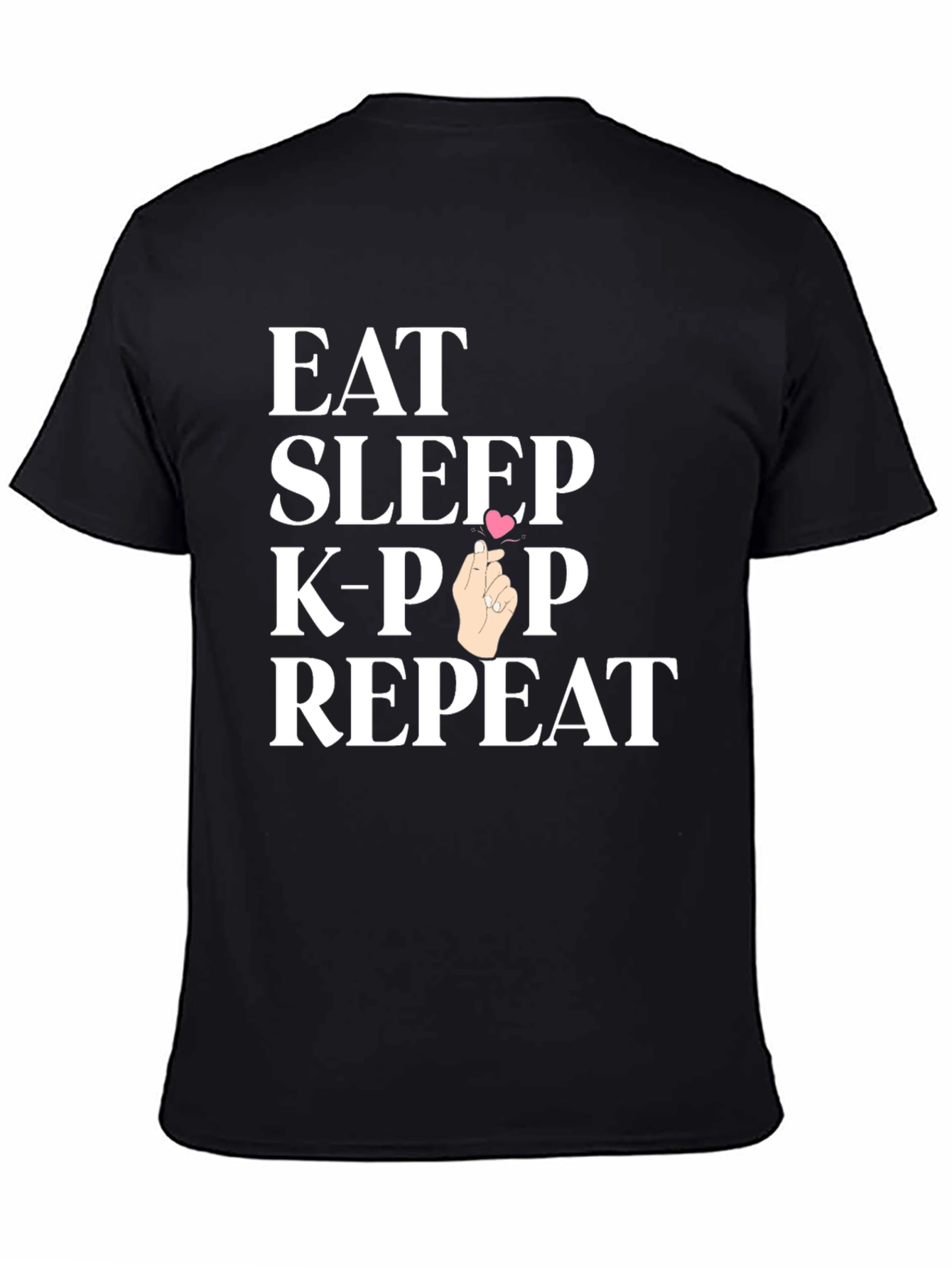 Eat Sleep K-Pop Repeat T-Shirt