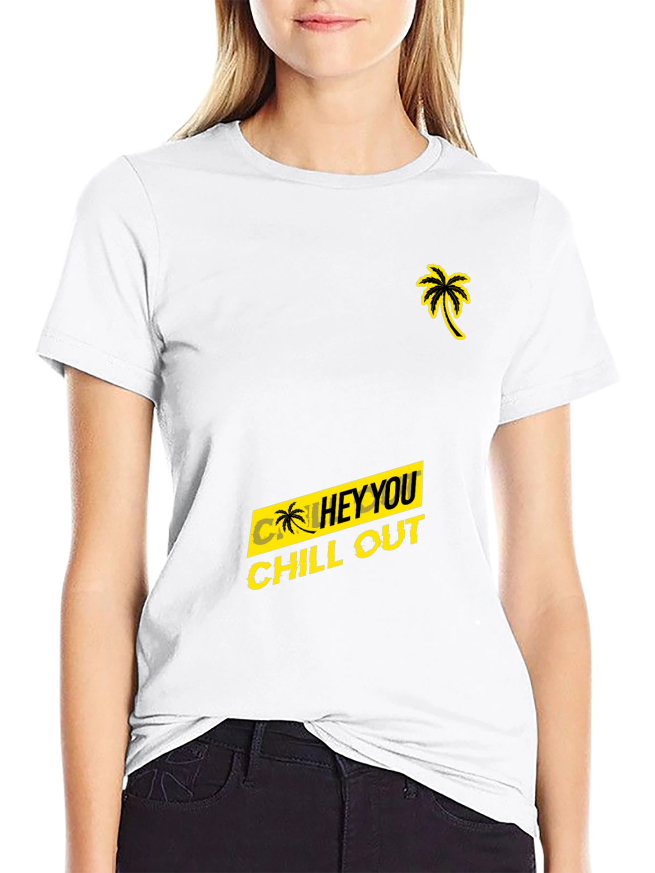 Chill Out Graphic Tee - Black
