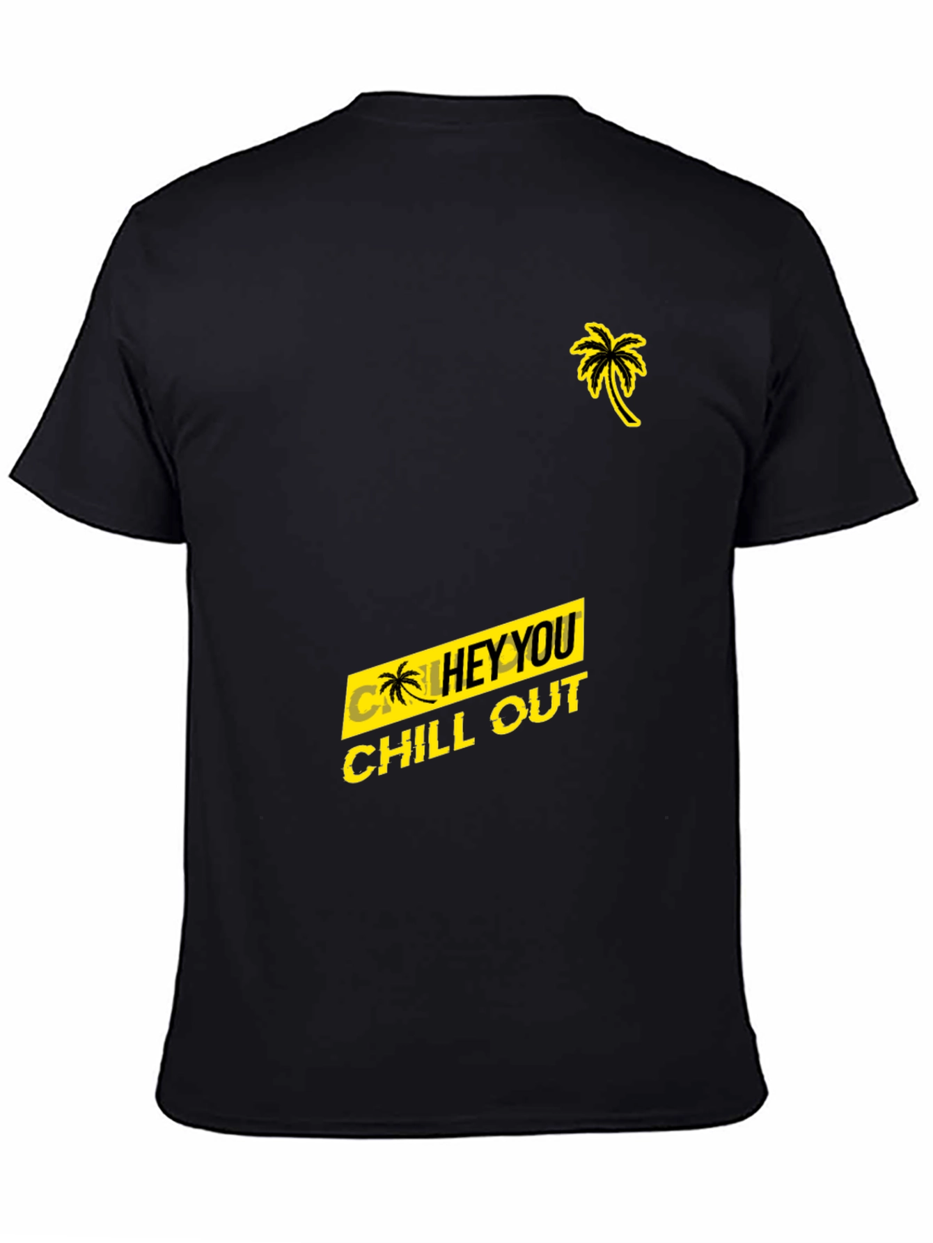 Chill Out Graphic Tee - Black