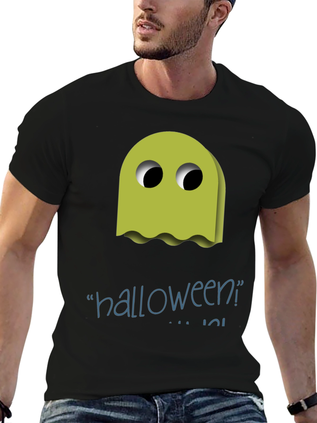 Halloween Ghost T-Shirt - Spooky Season Tee