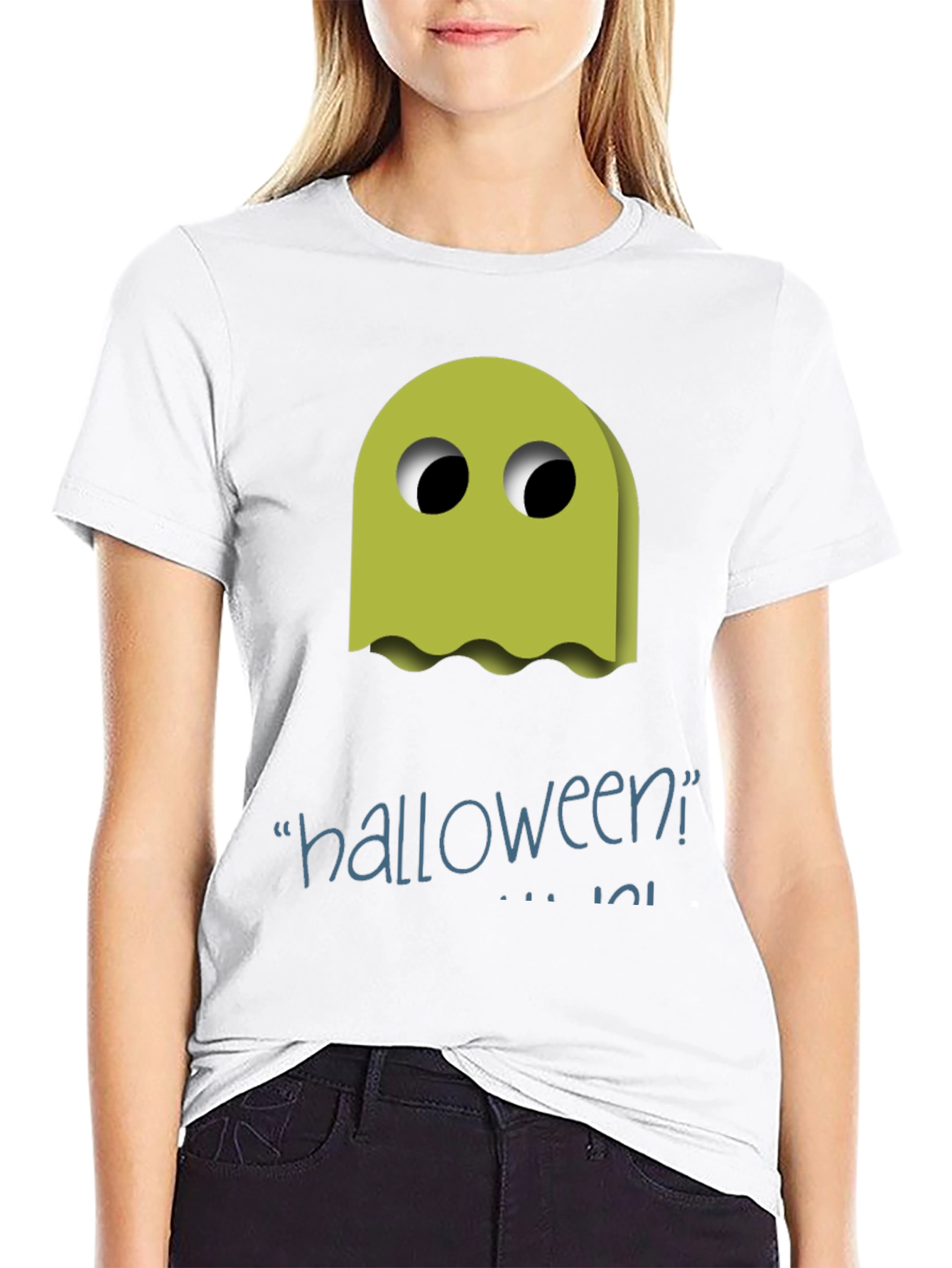 Halloween Ghost T-Shirt - Spooky Season Tee