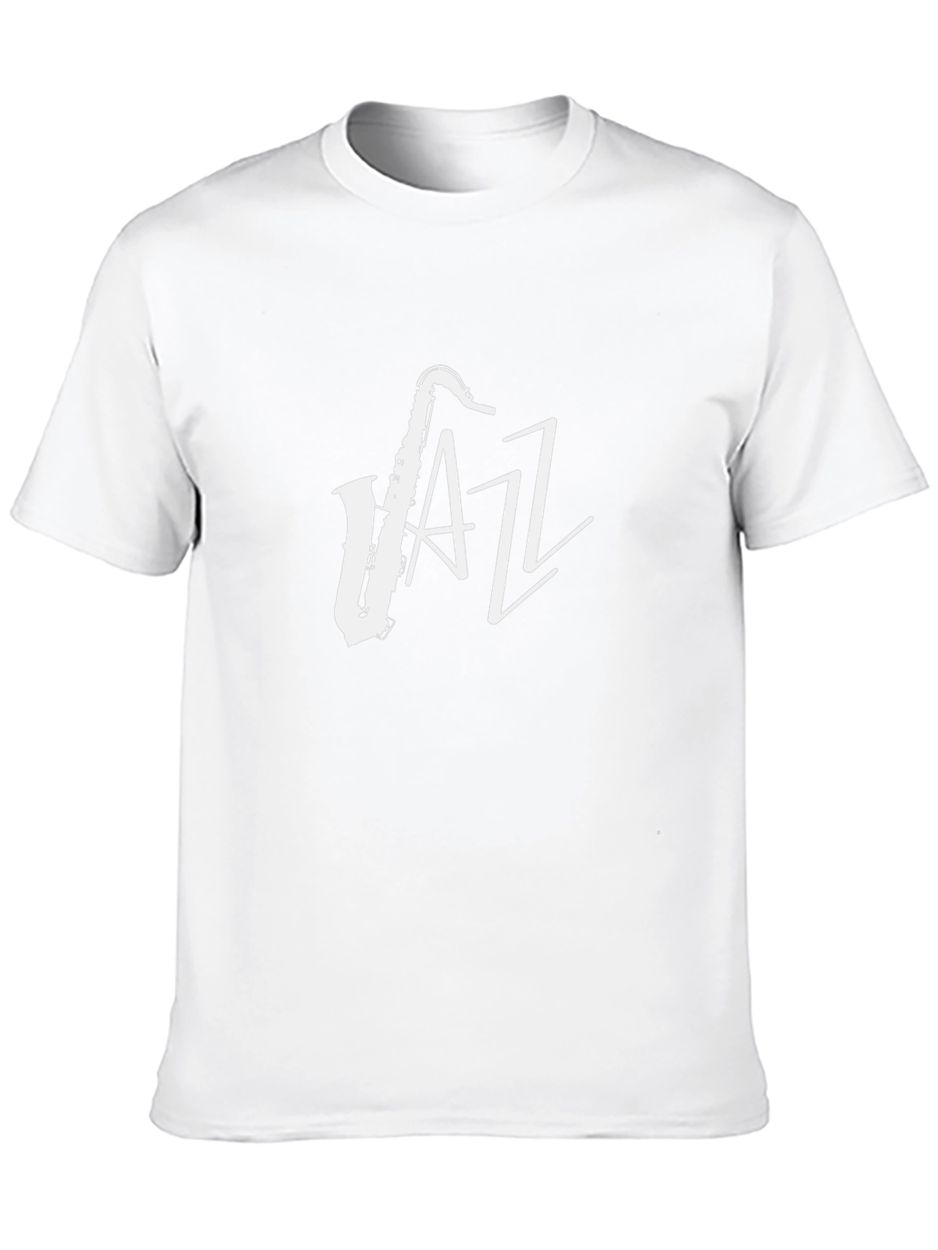 Jazz Saxophone T-Shirt - Black Cotton Tee