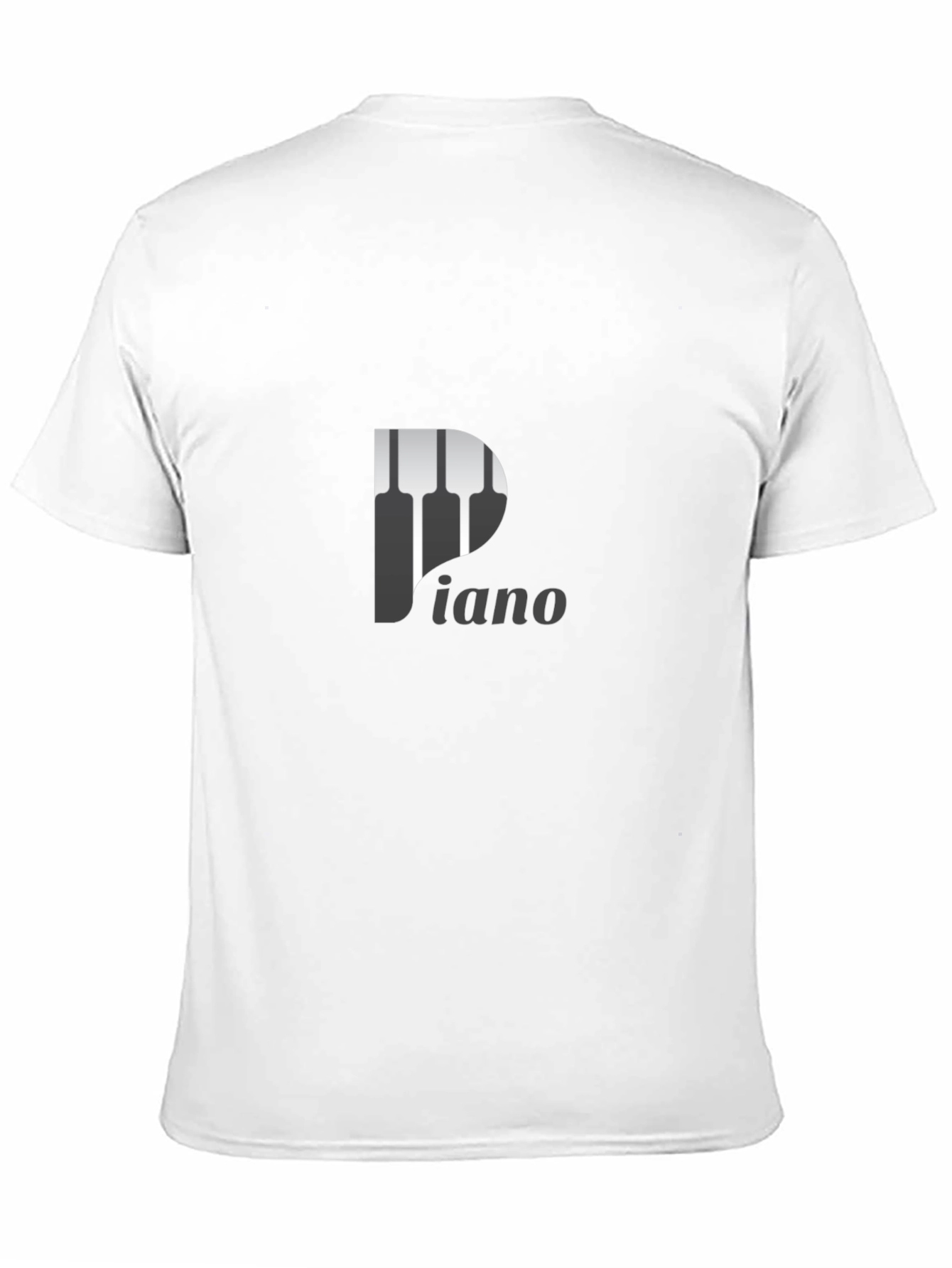 Piano Keys Graphic Tee - Stylish Musical T-Shirt