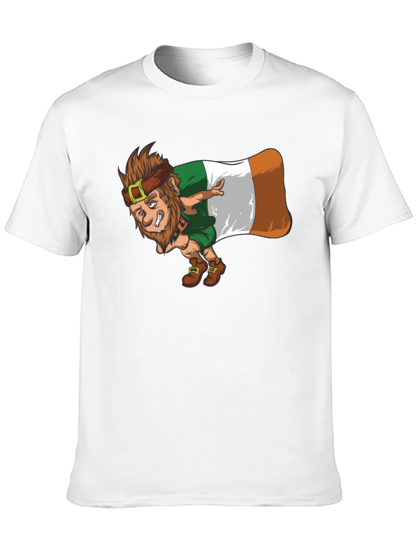 Irish Leprechaun Flag T-Shirt
