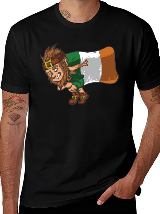 Irish Leprechaun Flag T-Shirt
