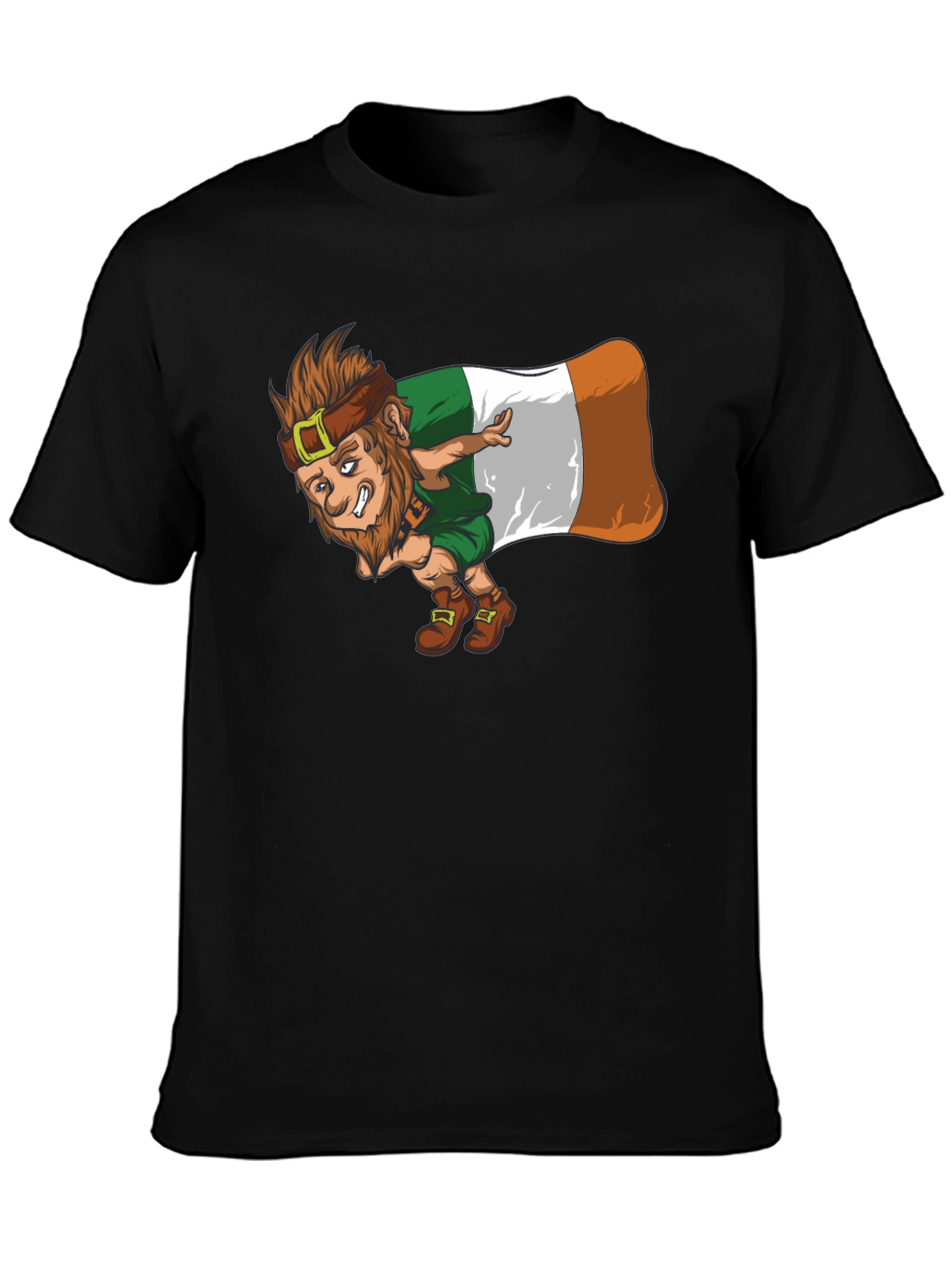 Irish Leprechaun Flag T-Shirt
