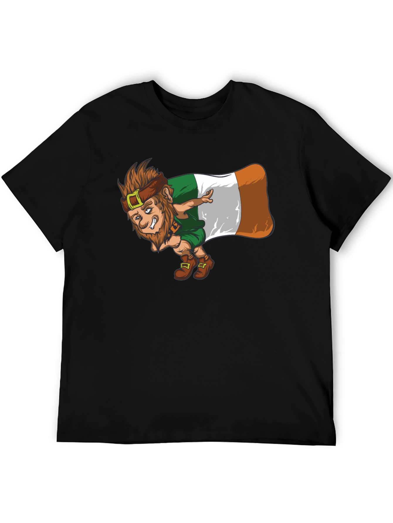 Irish Leprechaun Flag T-Shirt