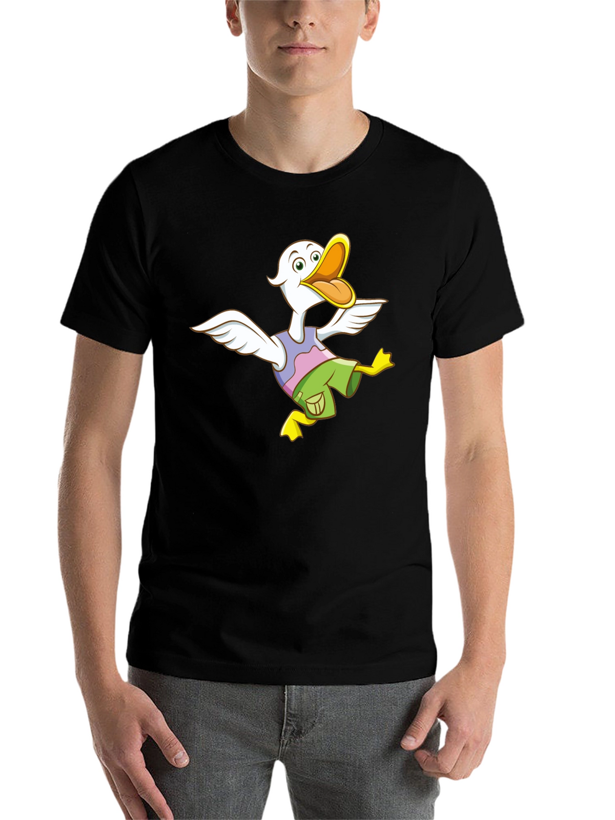 Funny Duck Graphic T-Shirt