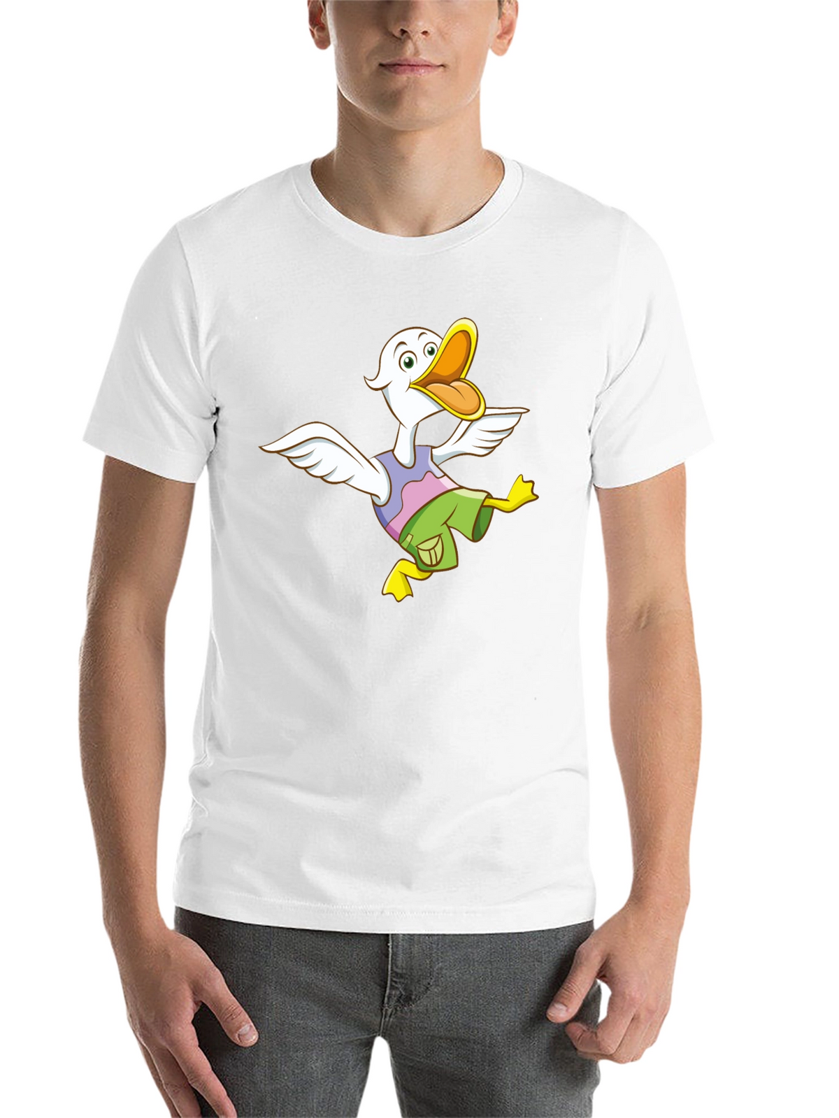 Funny Duck Graphic T-Shirt