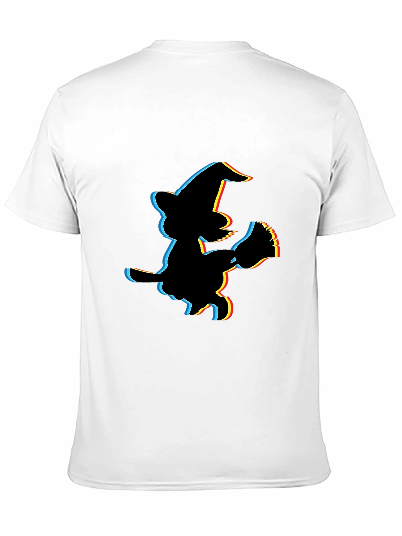 Retro Witch Graphic T-Shirt - Black