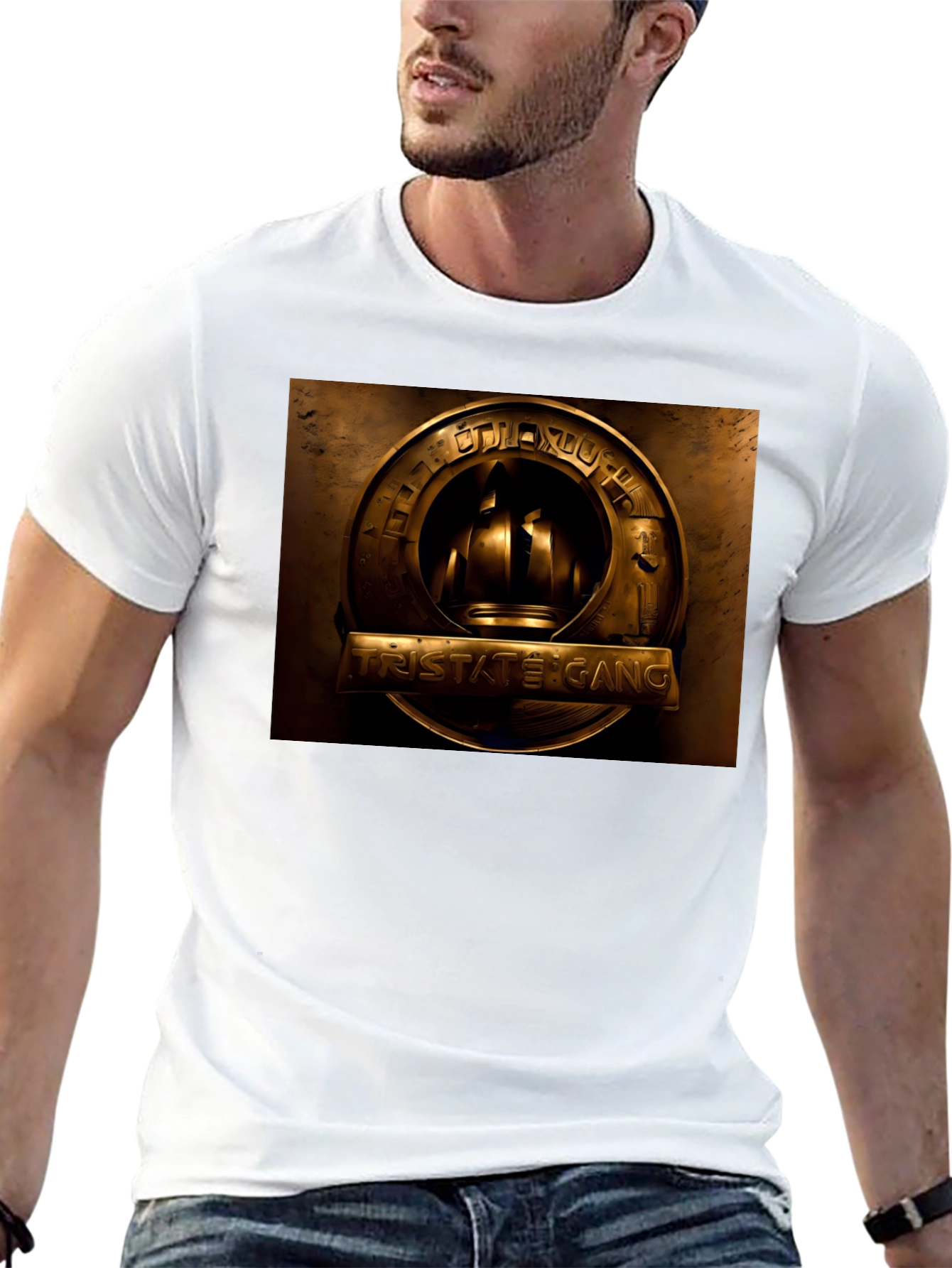 Tristate Gang Emblem Black T-Shirt