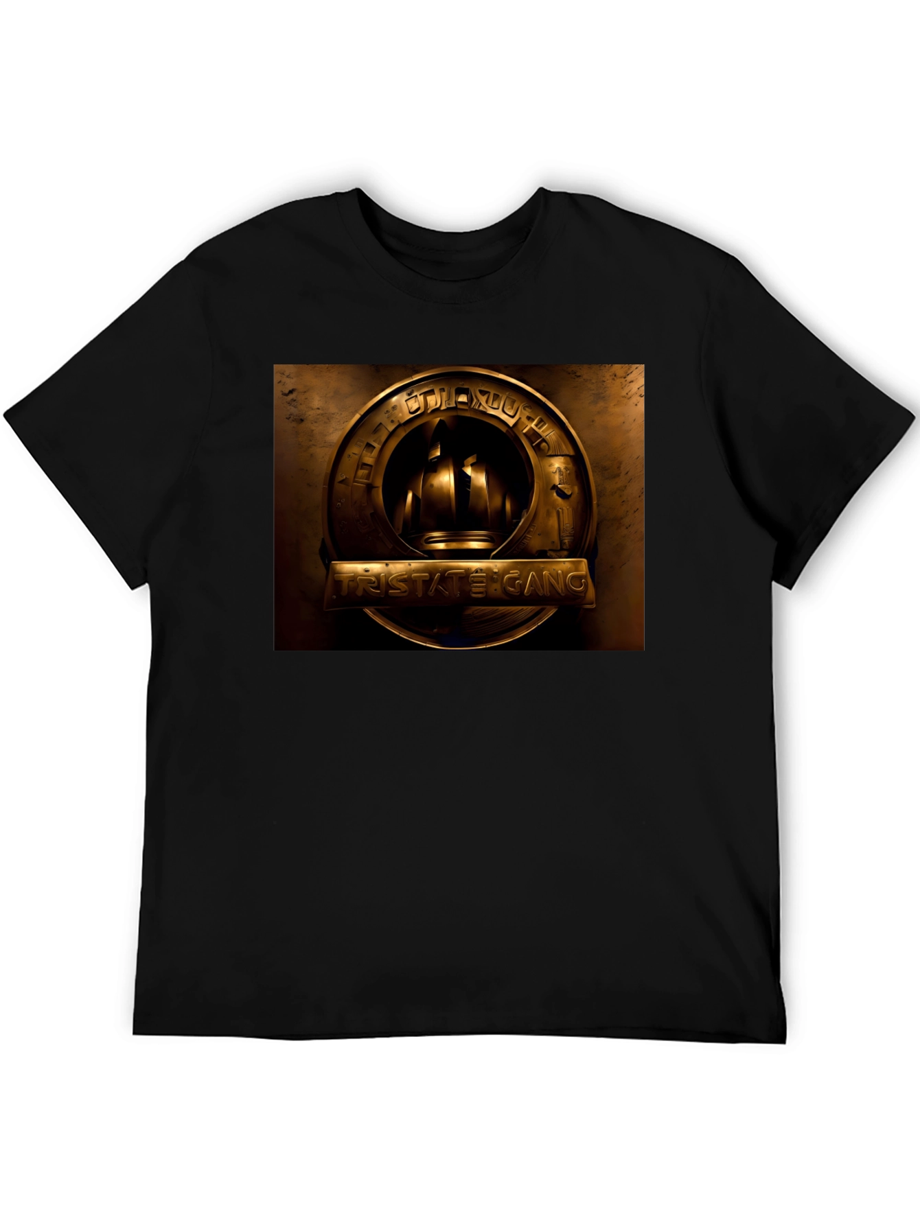 Tristate Gang Emblem Black T-Shirt