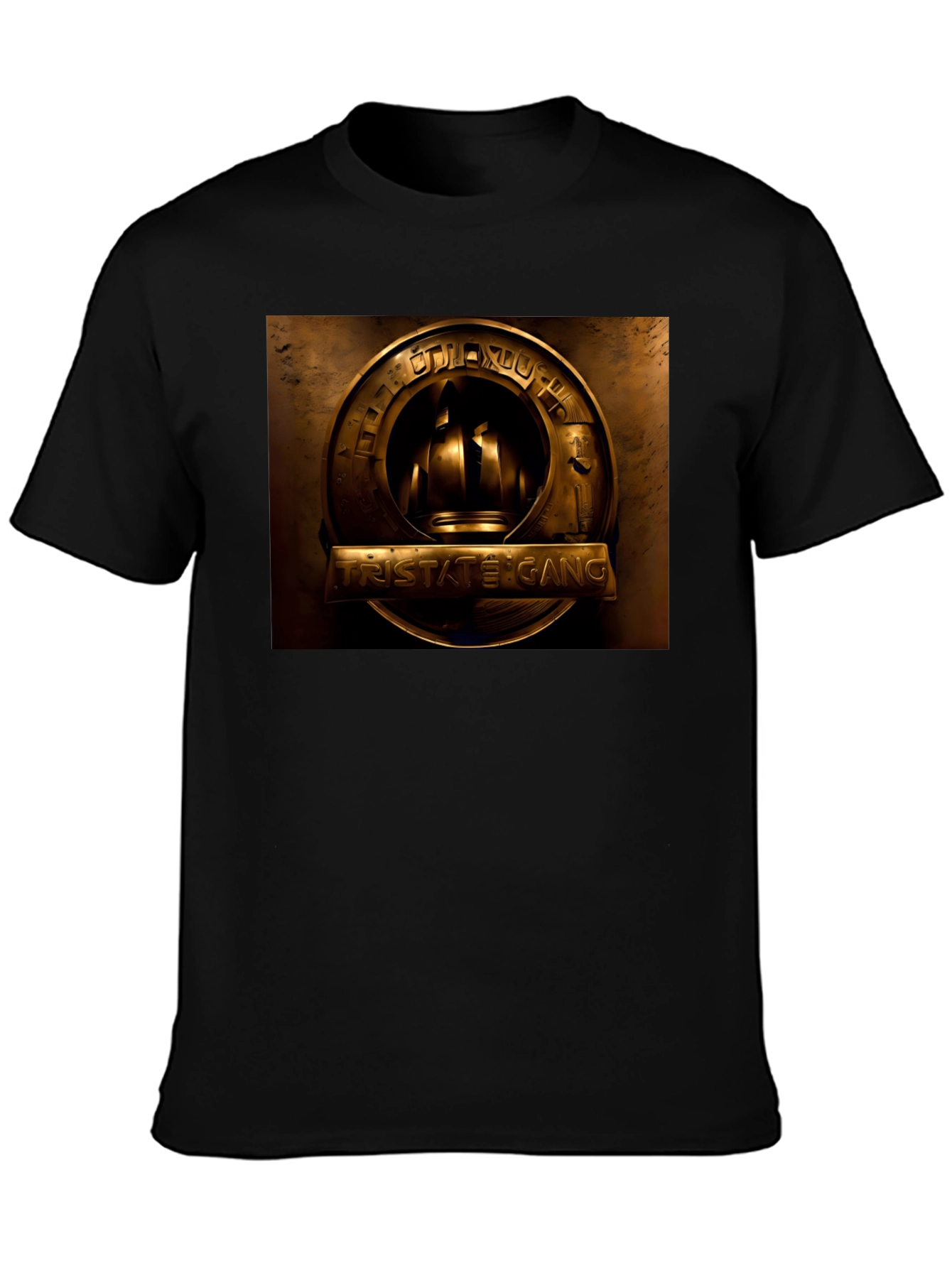 Tristate Gang Emblem Black T-Shirt