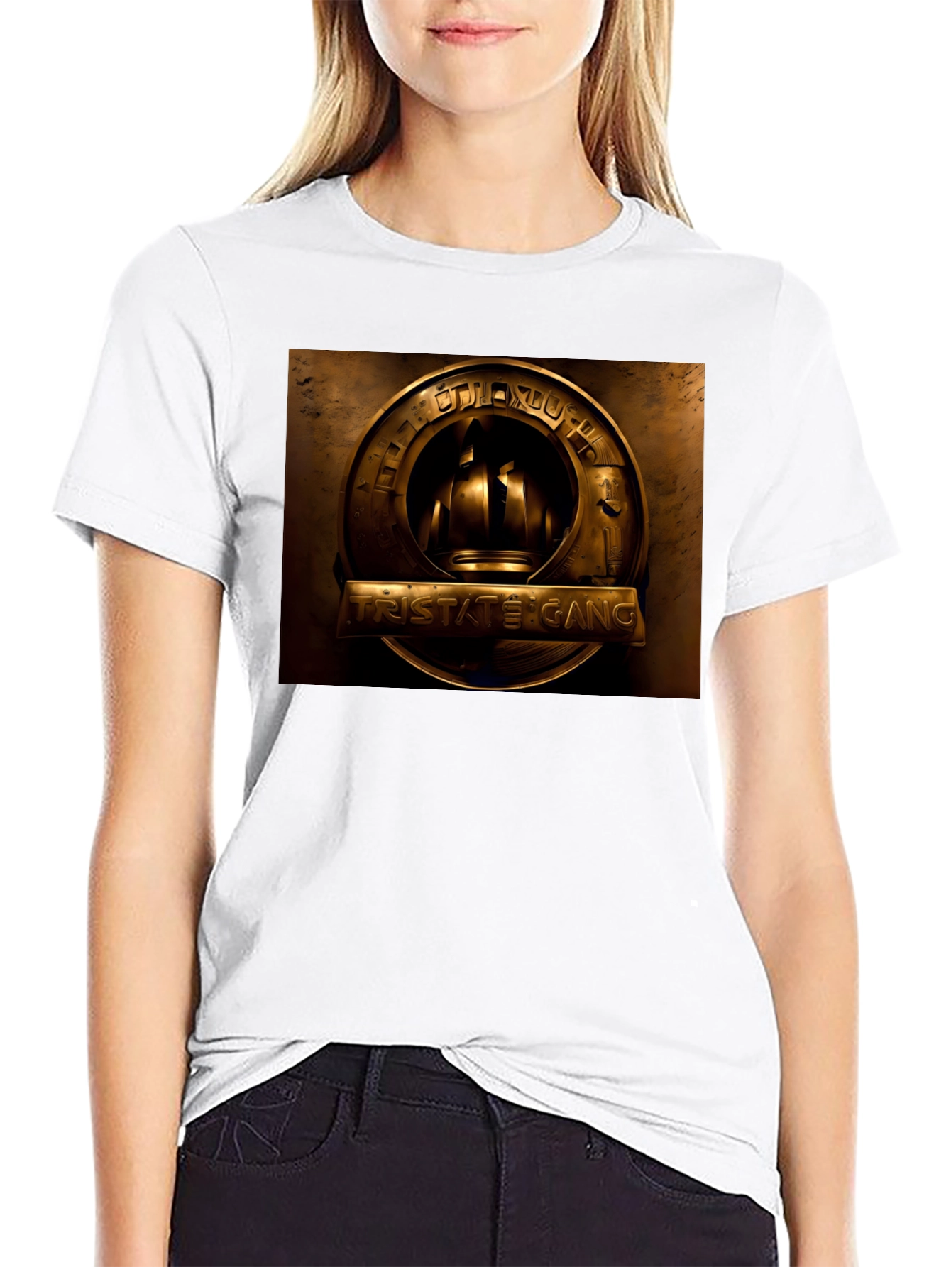 Tristate Gang Emblem Black T-Shirt