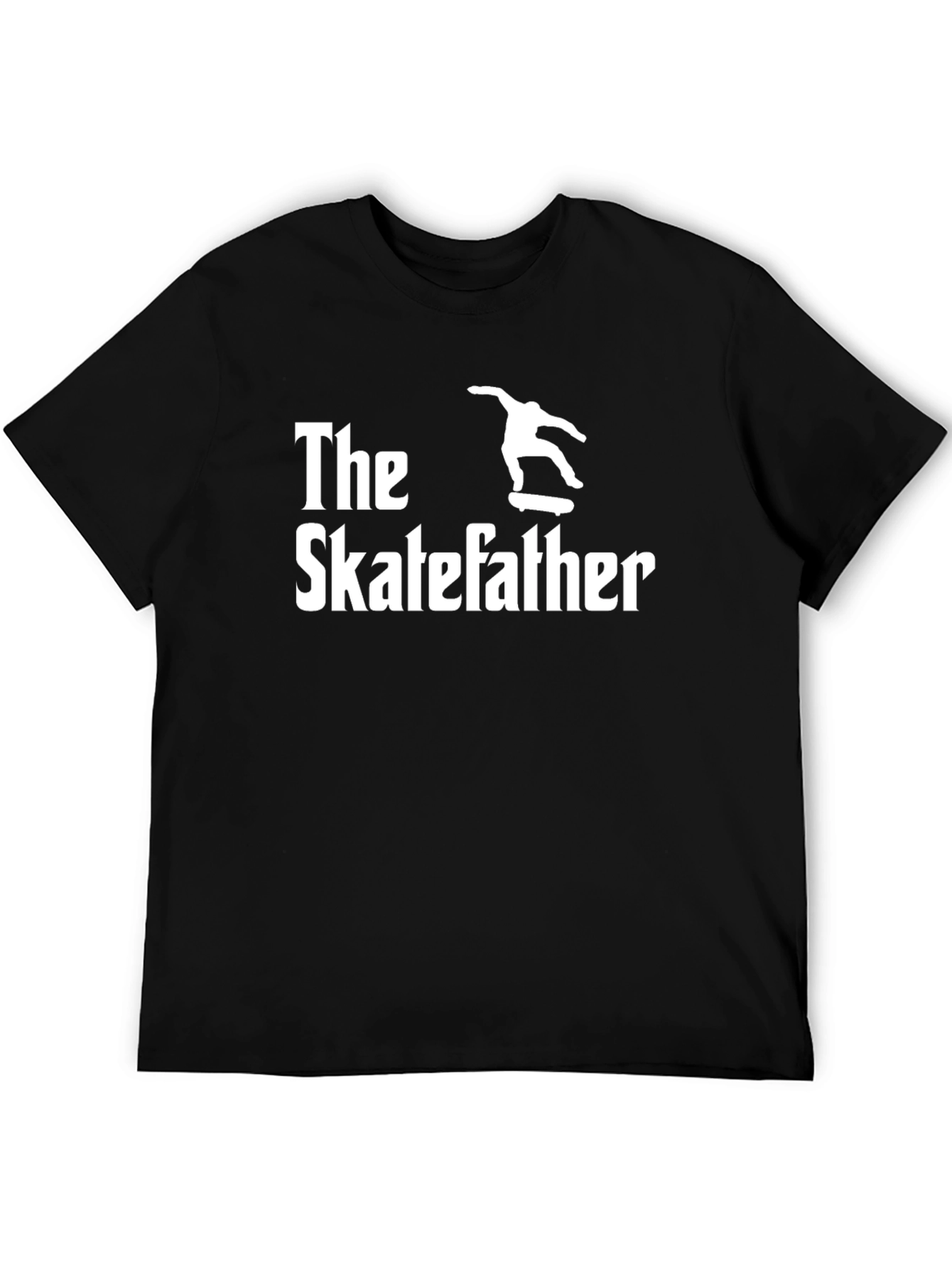 The Skatefather Graphic T-Shirt - Black