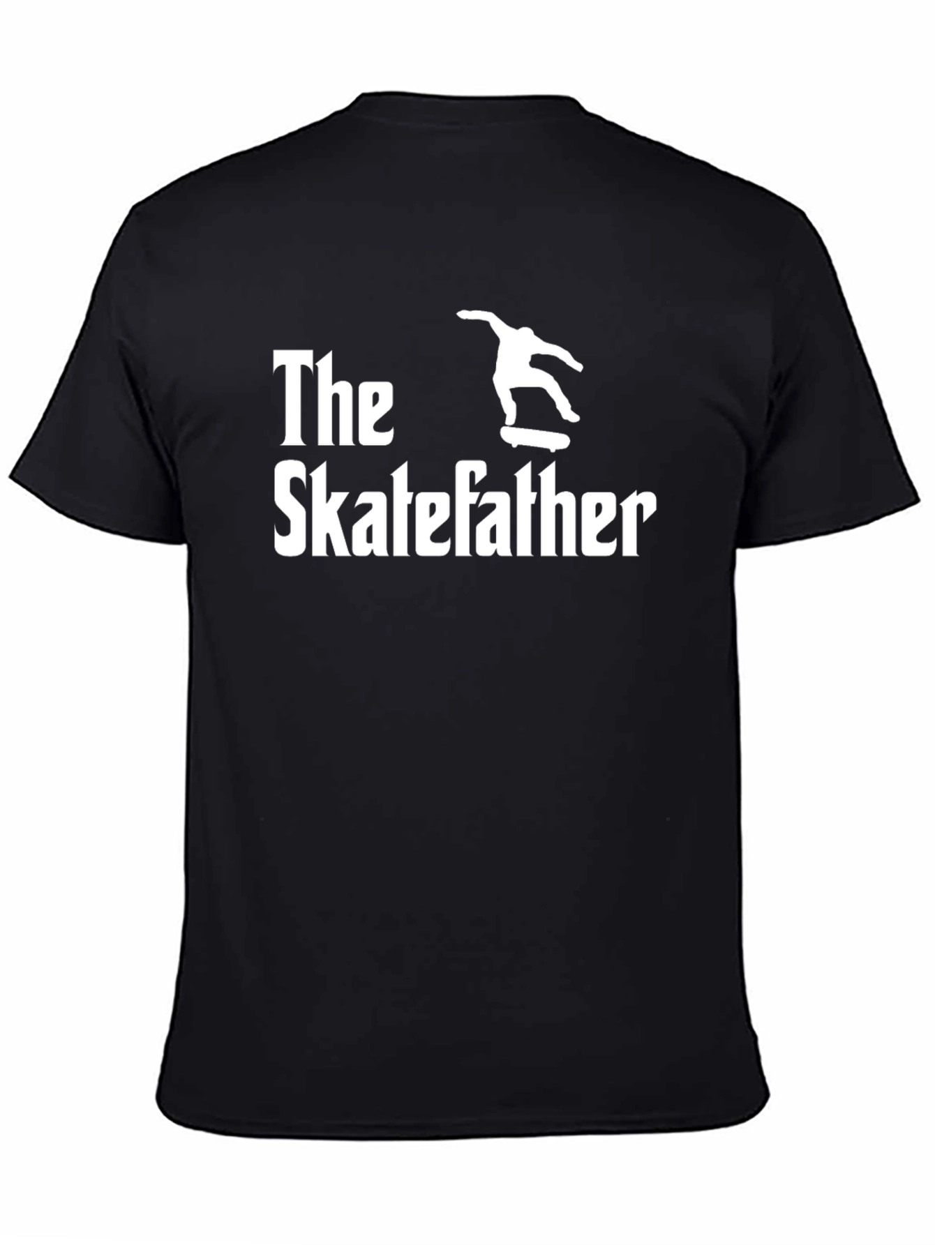 The Skatefather Graphic T-Shirt - Black