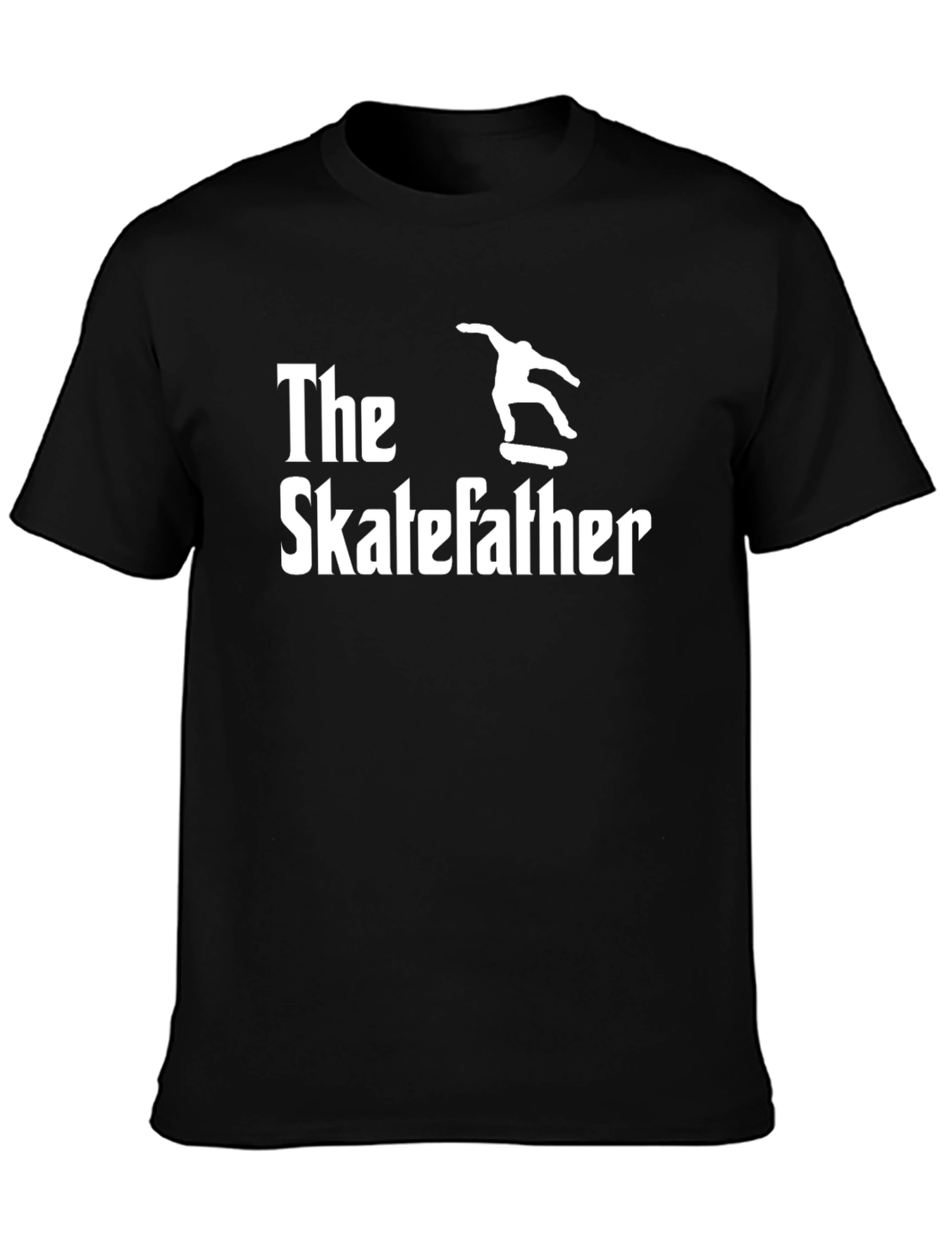 The Skatefather Graphic T-Shirt - Black