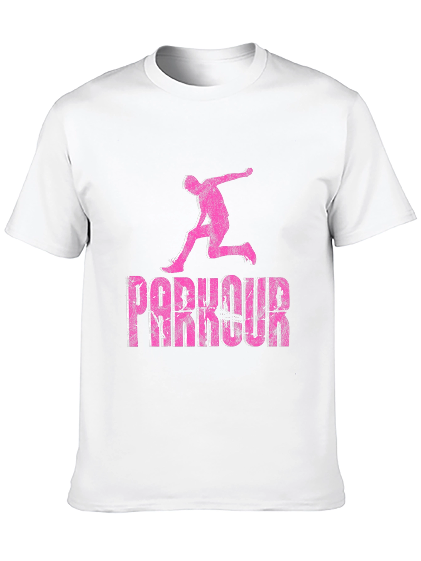 Parkour Graphic Tee - Black Casual Wear