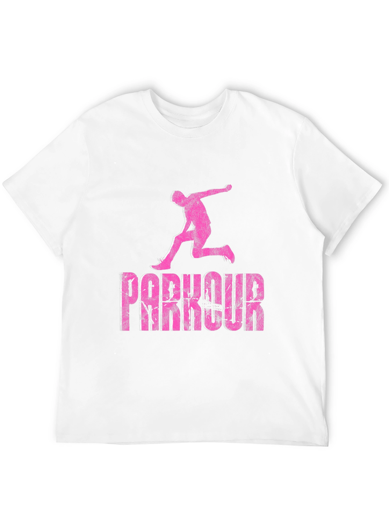 Parkour Graphic Tee - Black Casual Wear