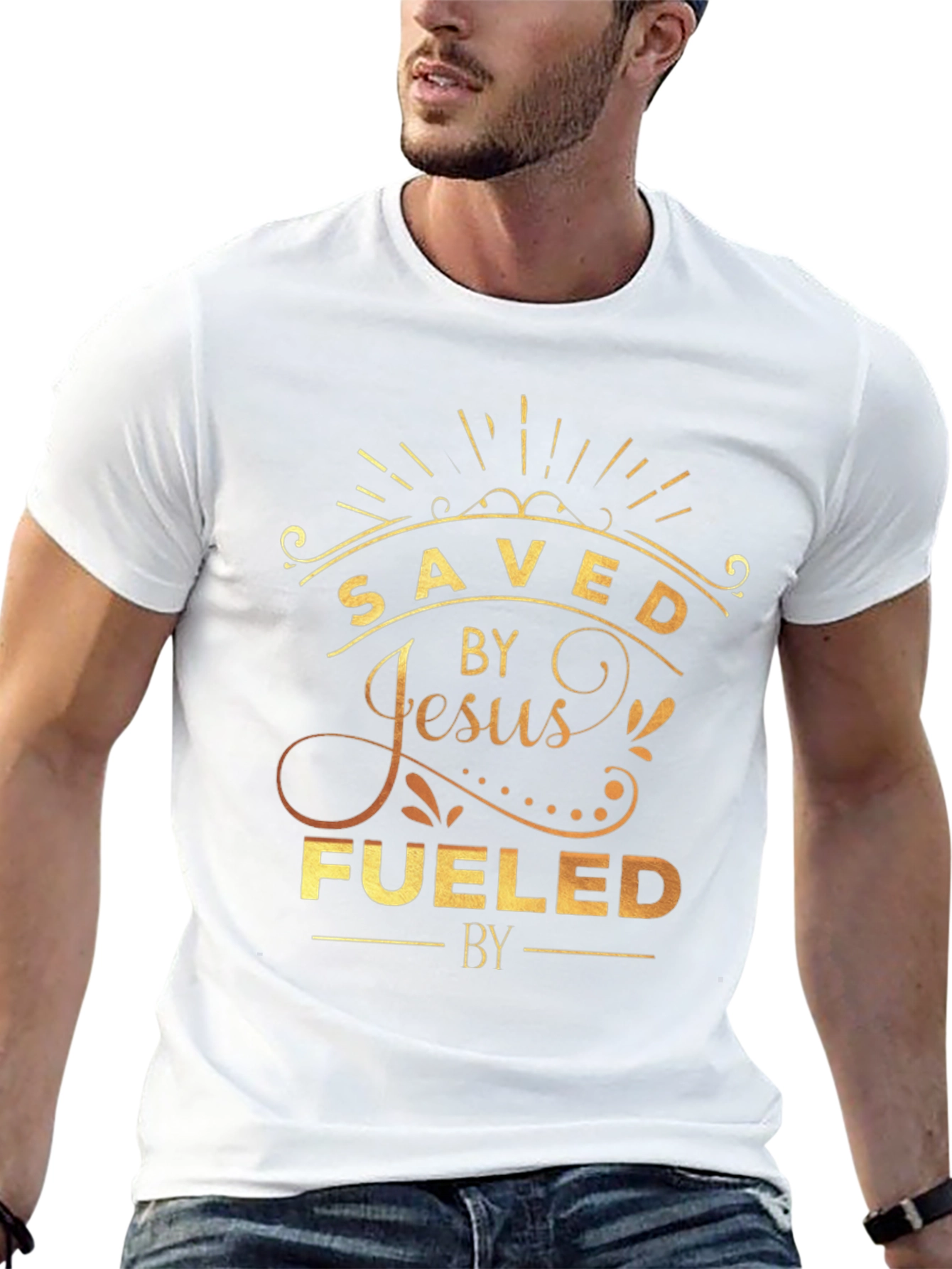 Saved by Jesus Fueled by T-Shirt