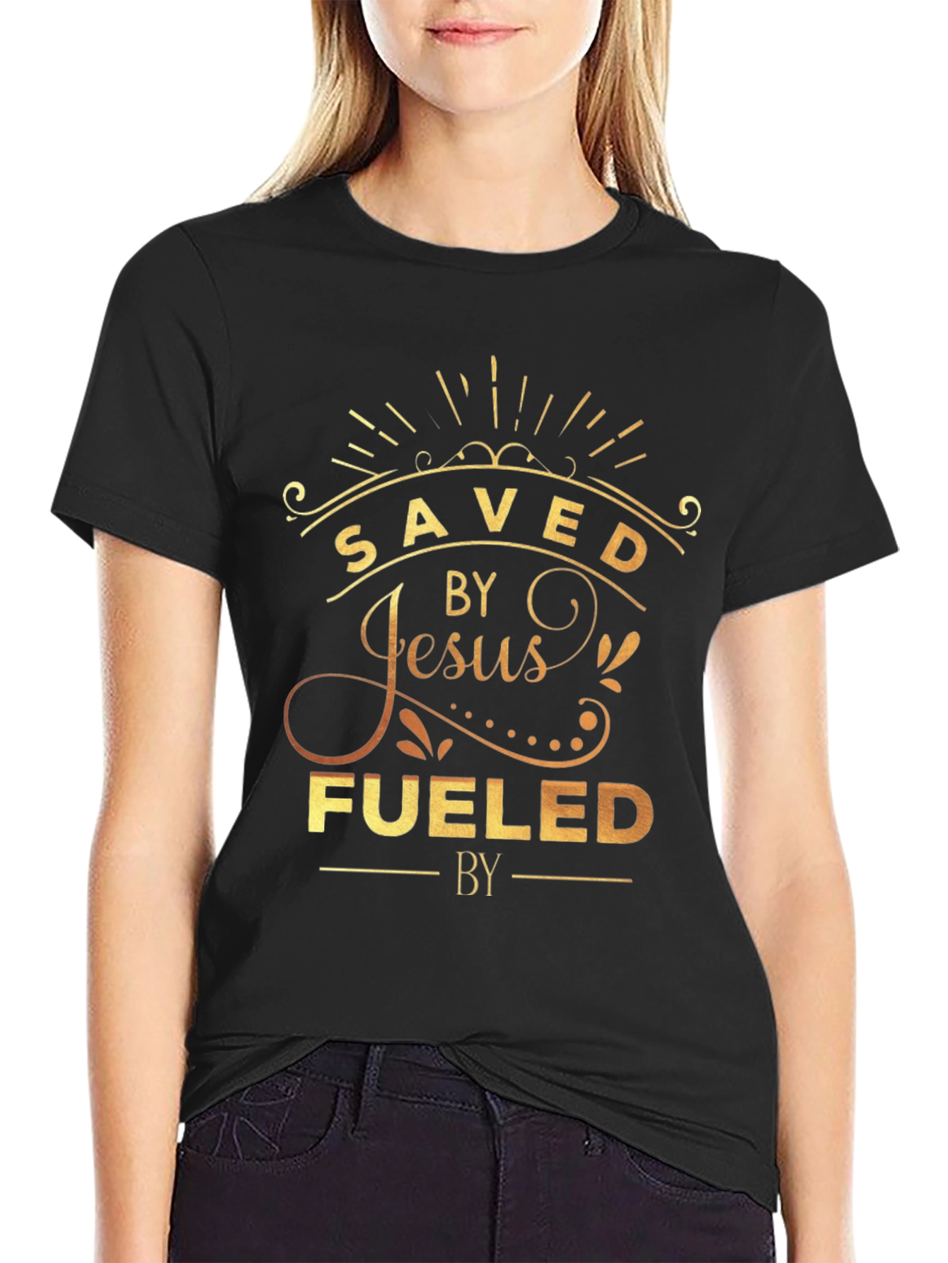 Saved by Jesus Fueled by T-Shirt