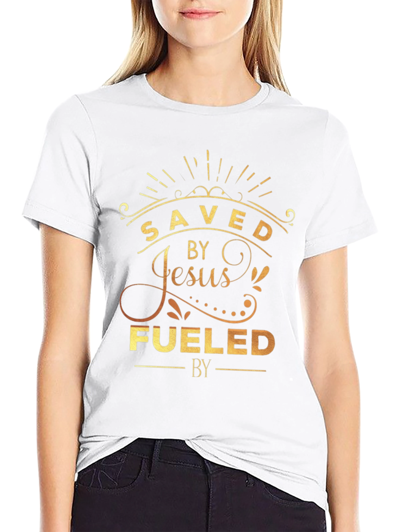 Saved by Jesus Fueled by T-Shirt