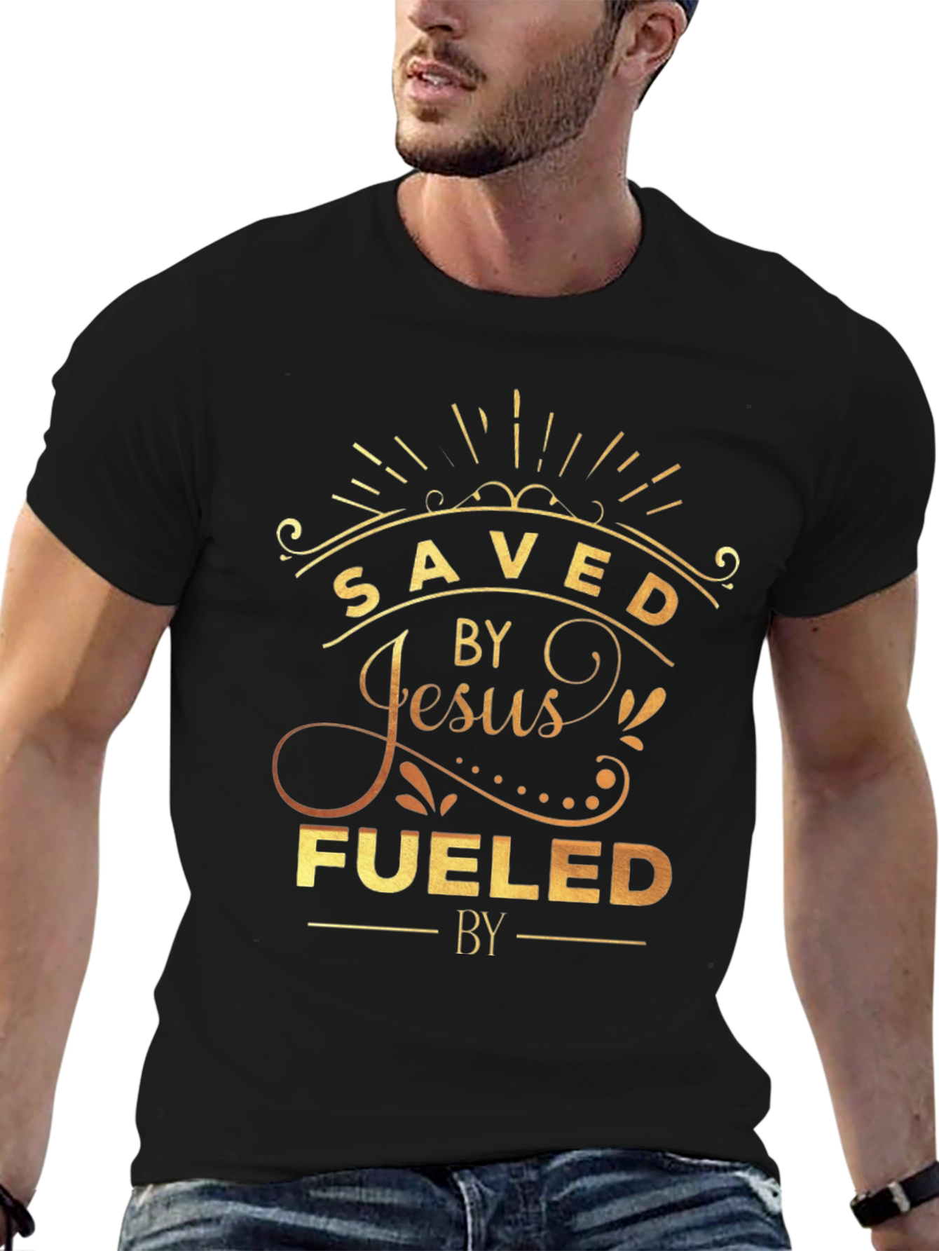 Saved by Jesus Fueled by T-Shirt