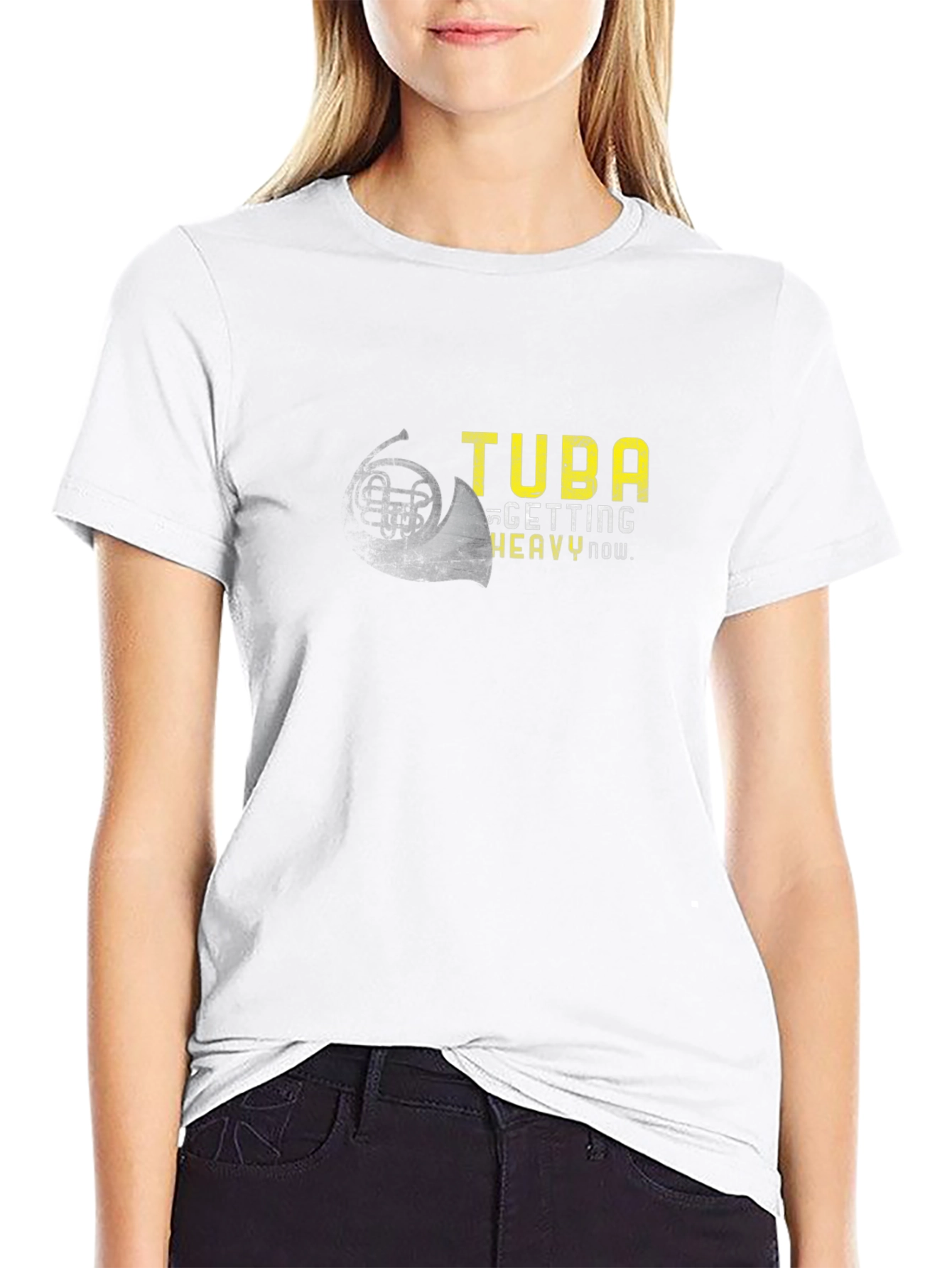 Tuba Getting Heavy Now Funny Musician T-Shirt
