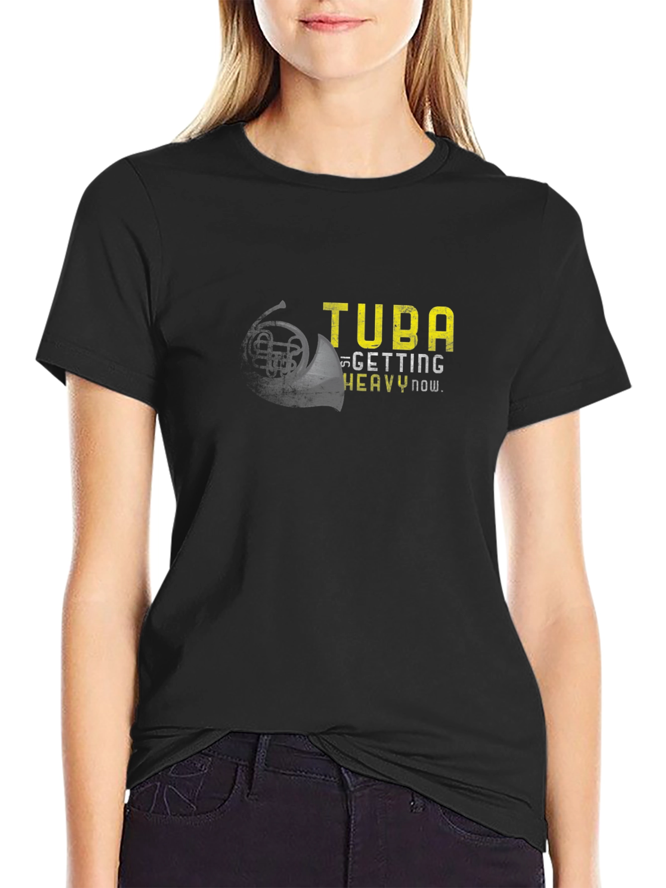 Tuba Getting Heavy Now Funny Musician T-Shirt