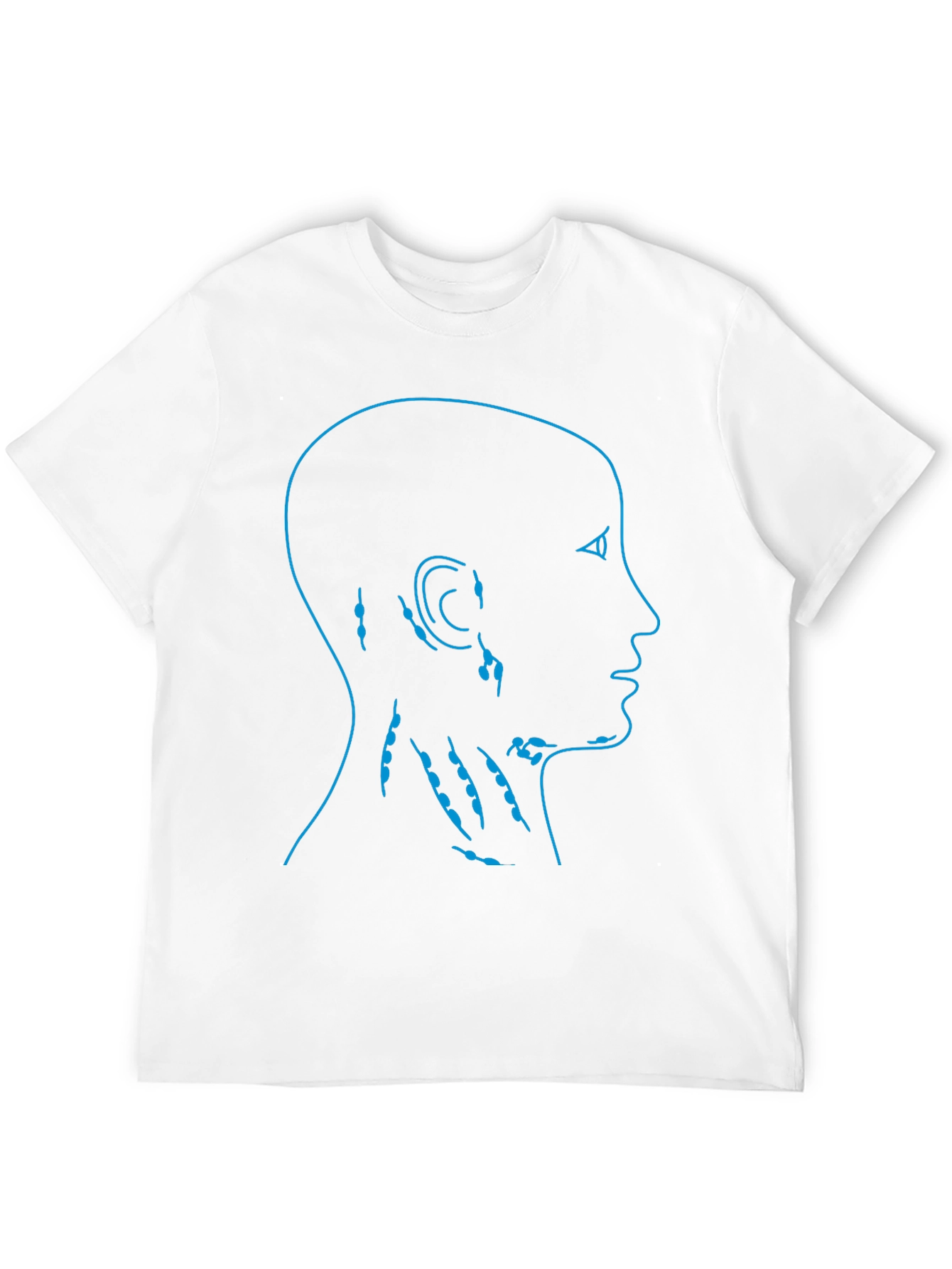 Anatomical Lymph Node Black T-Shirt