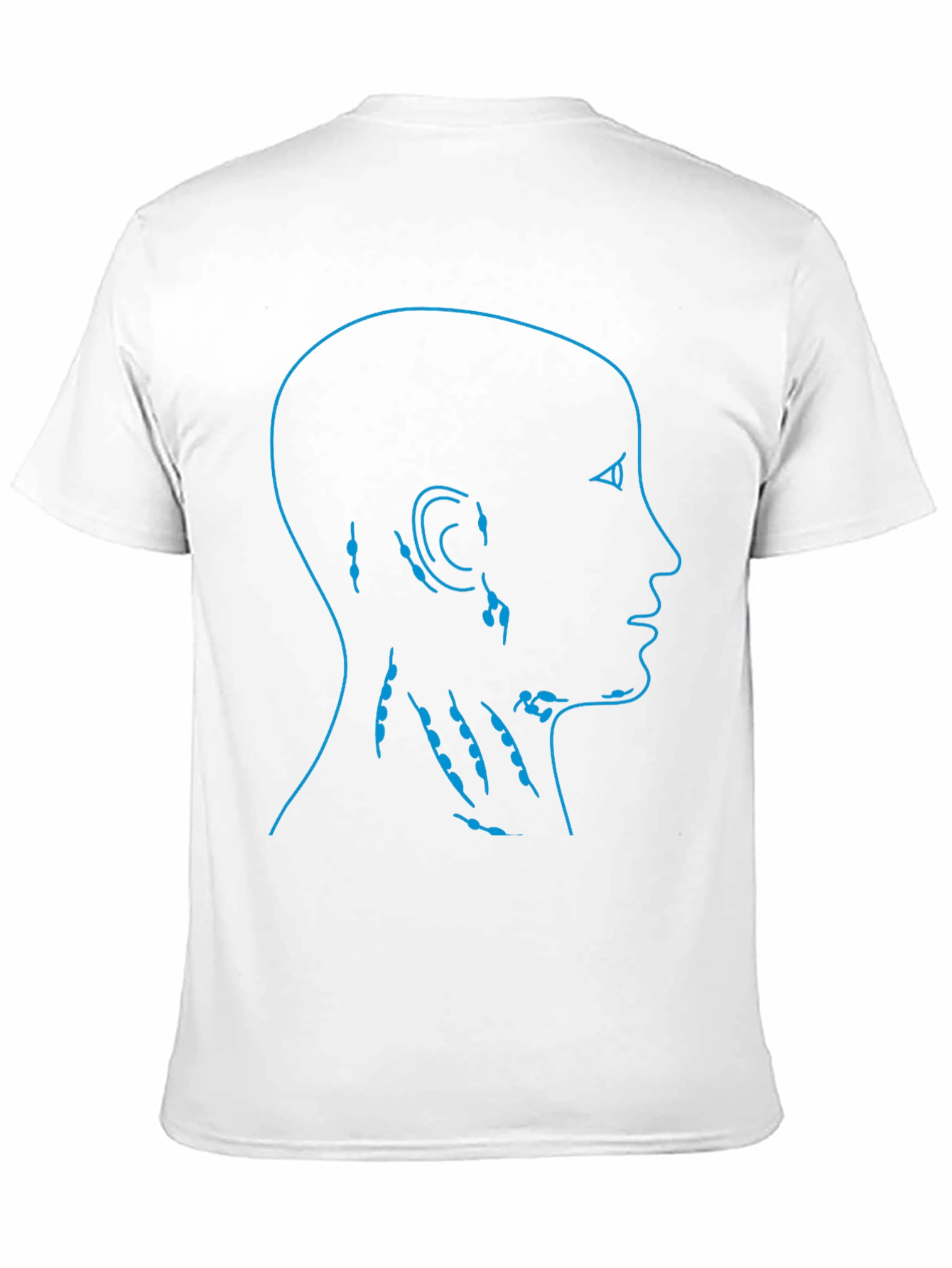 Anatomical Lymph Node Black T-Shirt