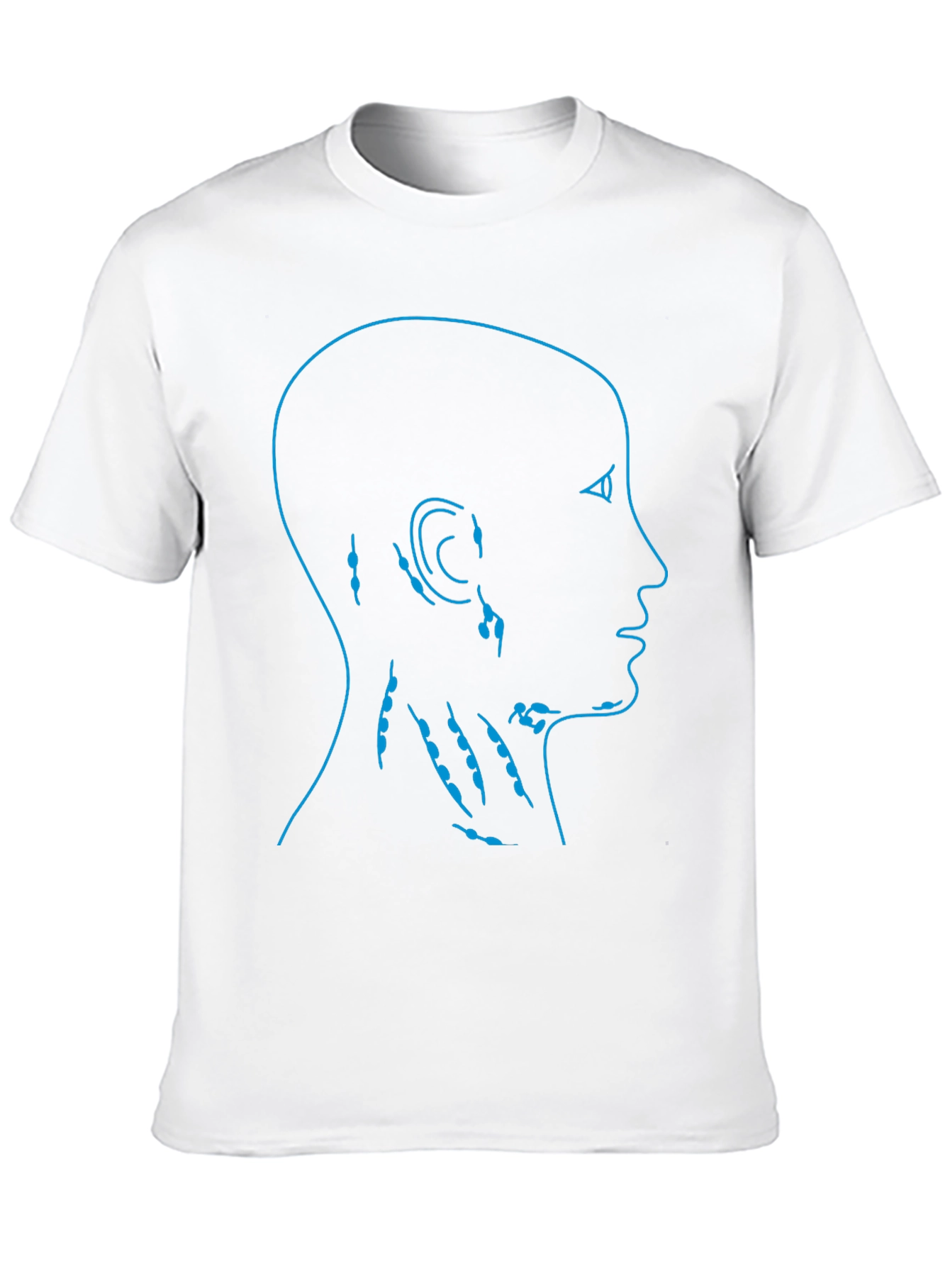 Anatomical Lymph Node Black T-Shirt