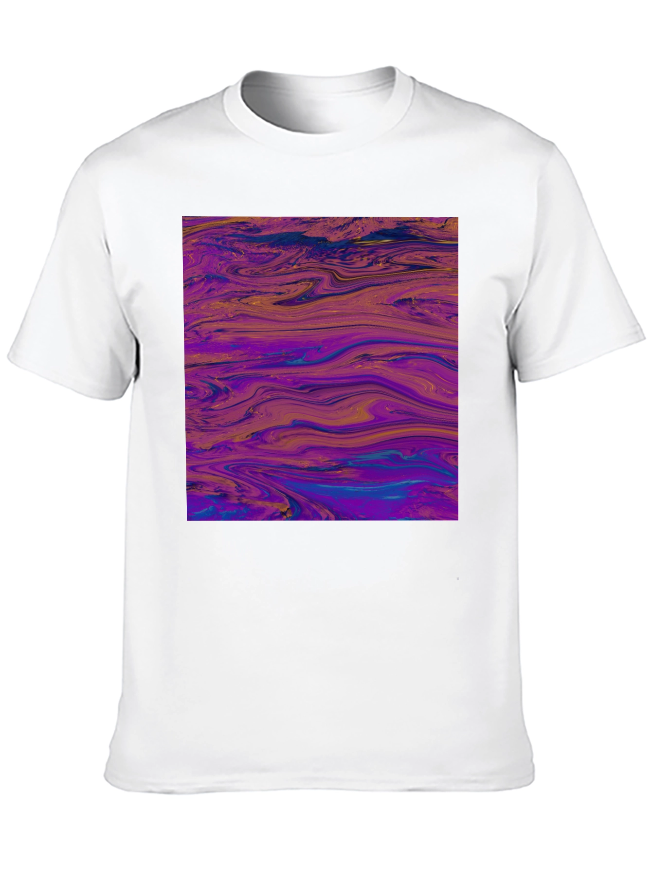 Abstract Swirl Art Graphic Tee