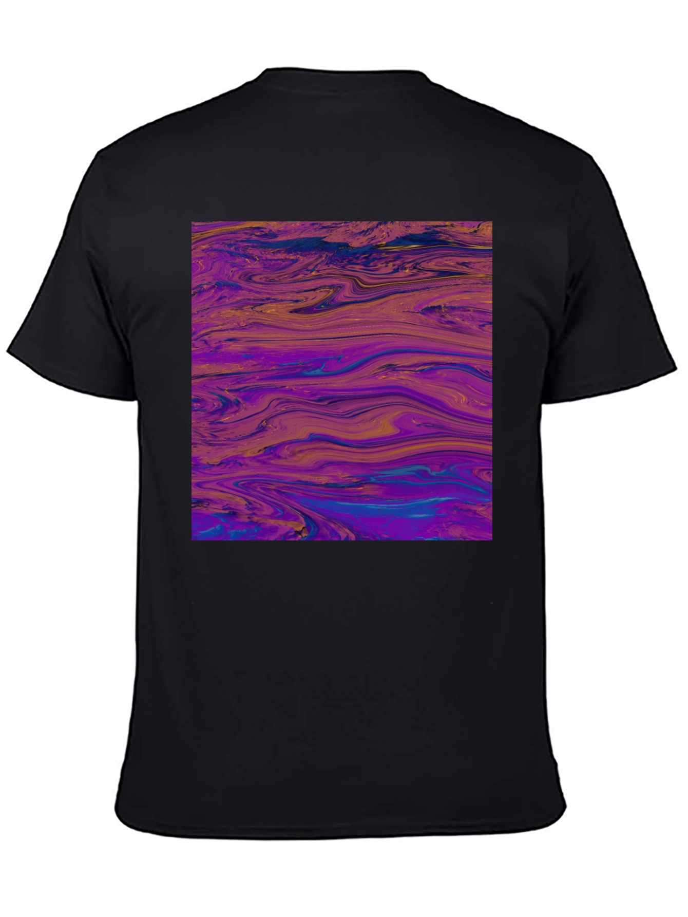 Abstract Swirl Art Graphic Tee