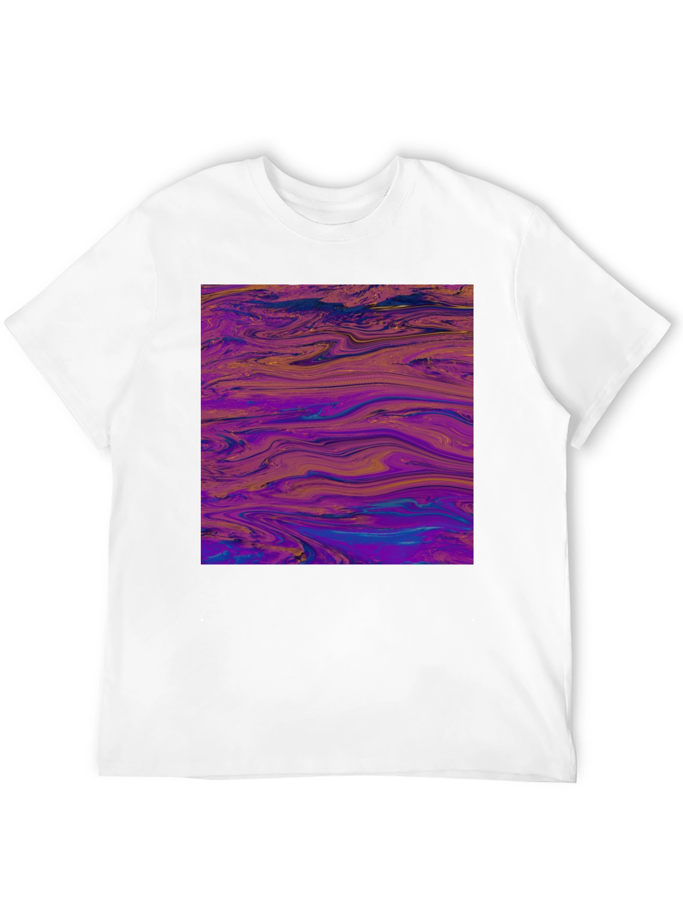 Abstract Swirl Art Graphic Tee