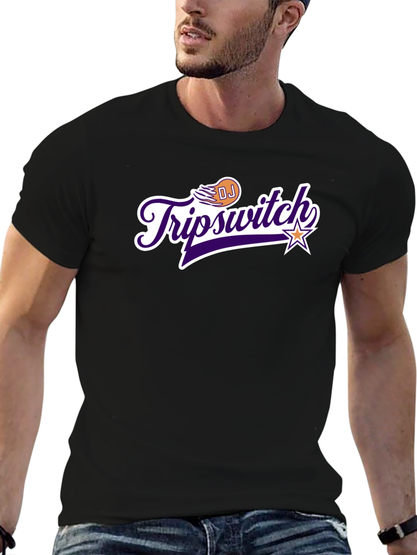 DJ Tripswitch Black T-Shirt