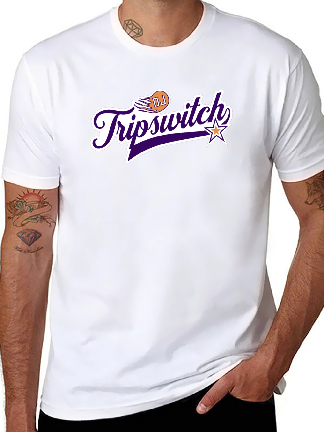 DJ Tripswitch Black T-Shirt