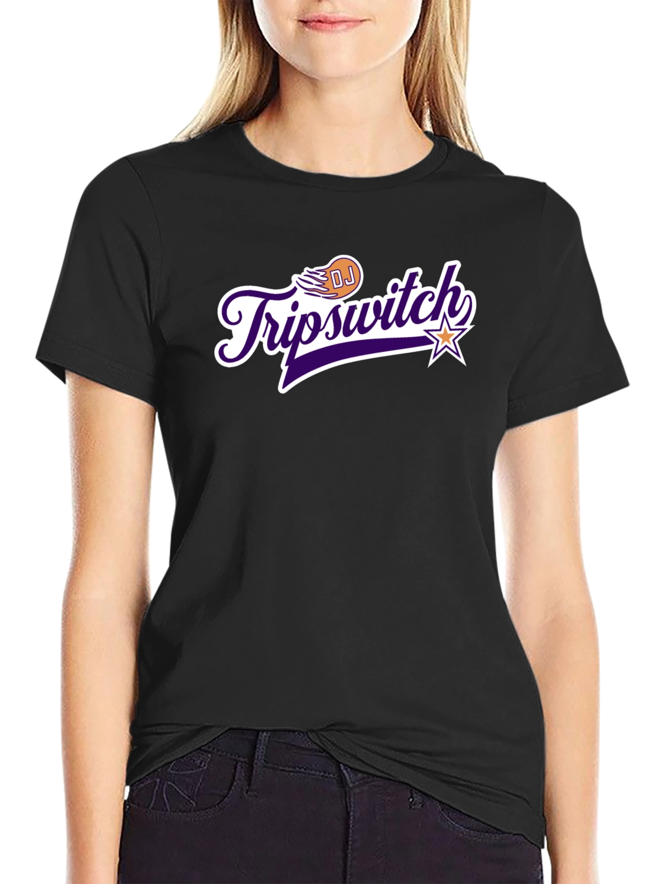 DJ Tripswitch Black T-Shirt