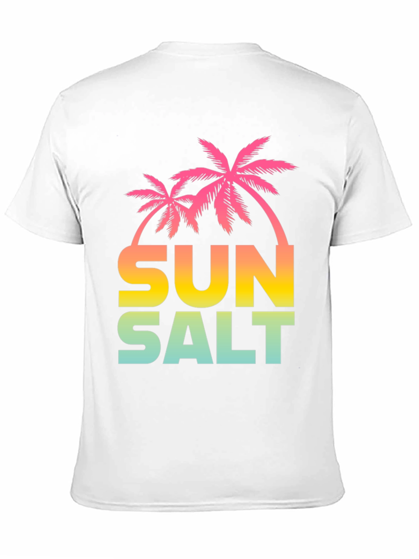 Sun Salt Palm Graphic Tee - Summer Vibes