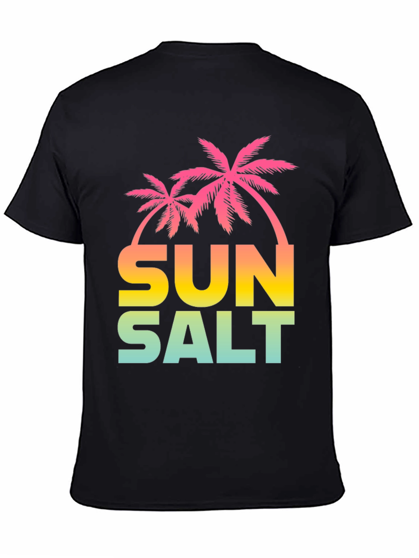 Sun Salt Palm Graphic Tee - Summer Vibes