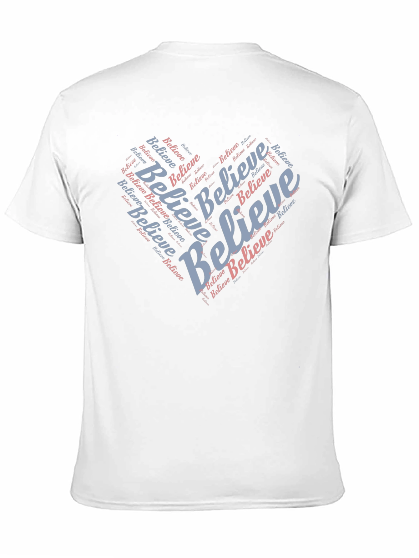 Believe Heart Graphic Tee - Black