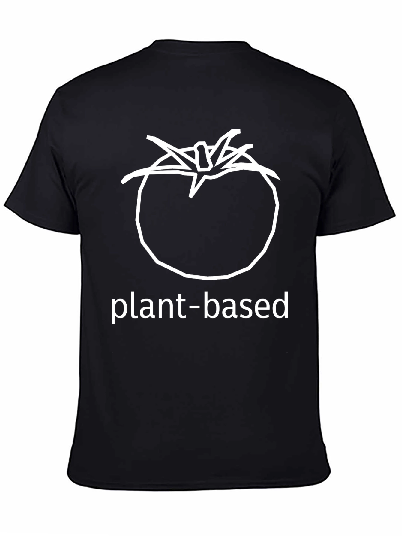 Plant-Based Black Graphic T-Shirt